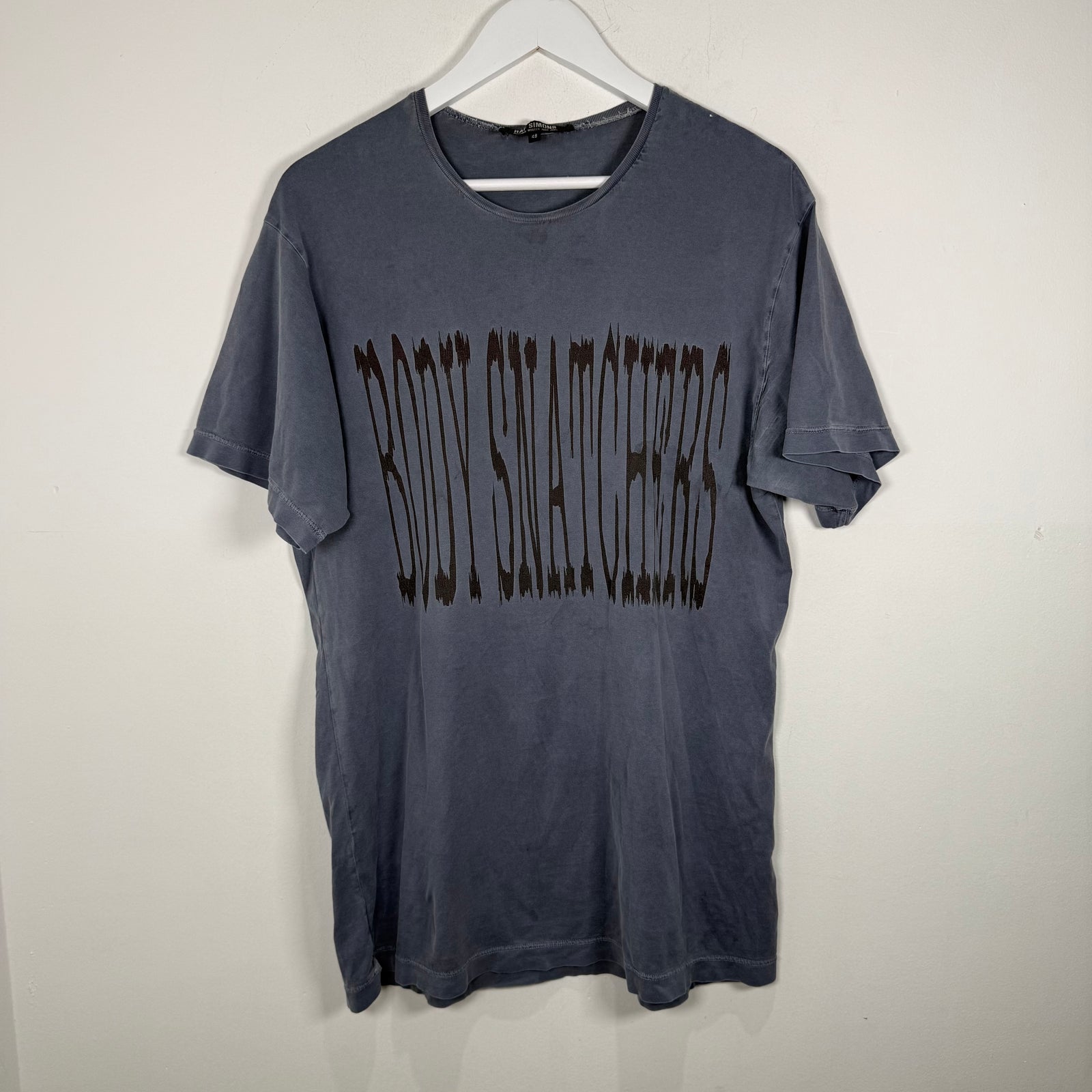 Raf Simons 'Body Snatcher' Blue T-Shirt Size M