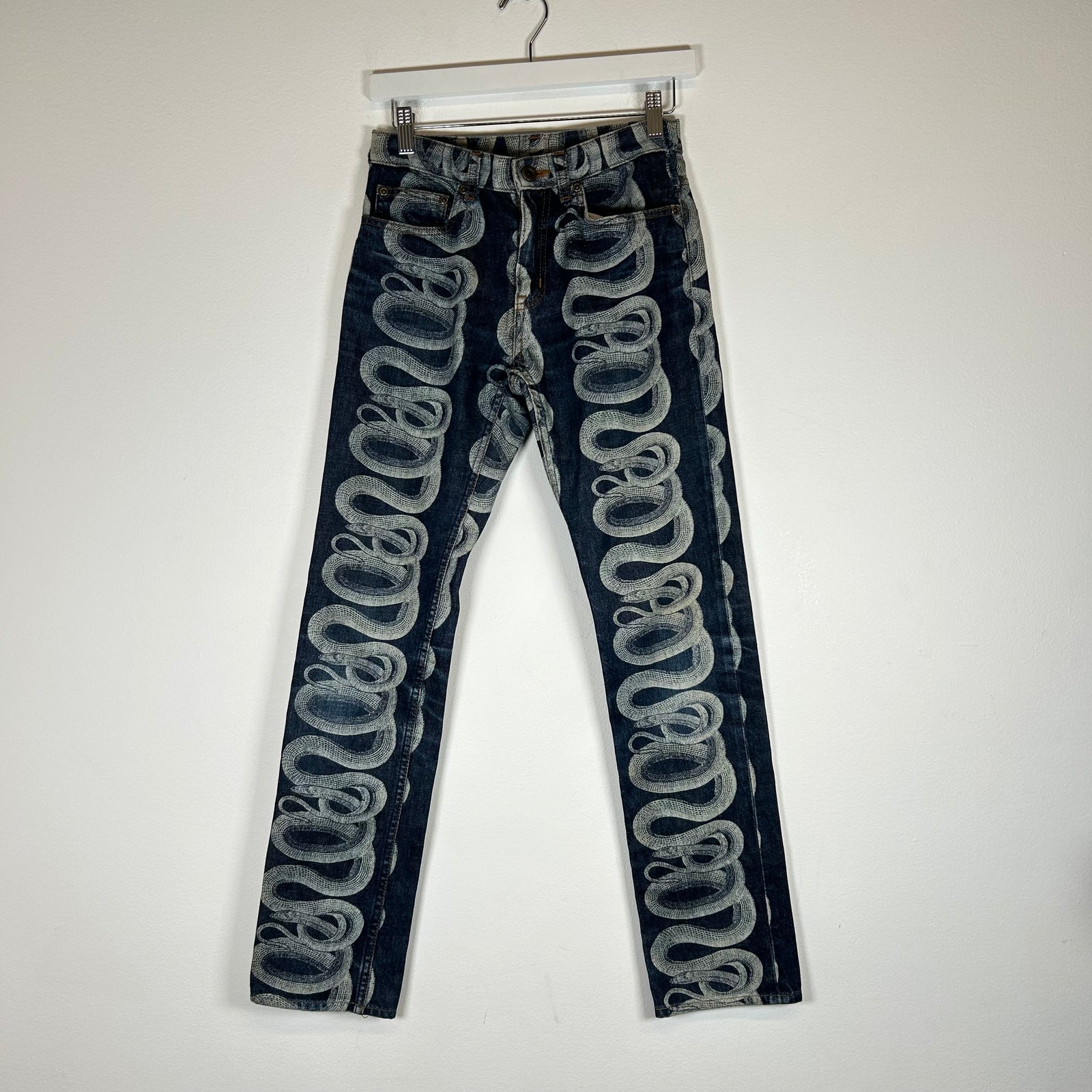 Hysteric Glamour Blue Snake Denim Size 28