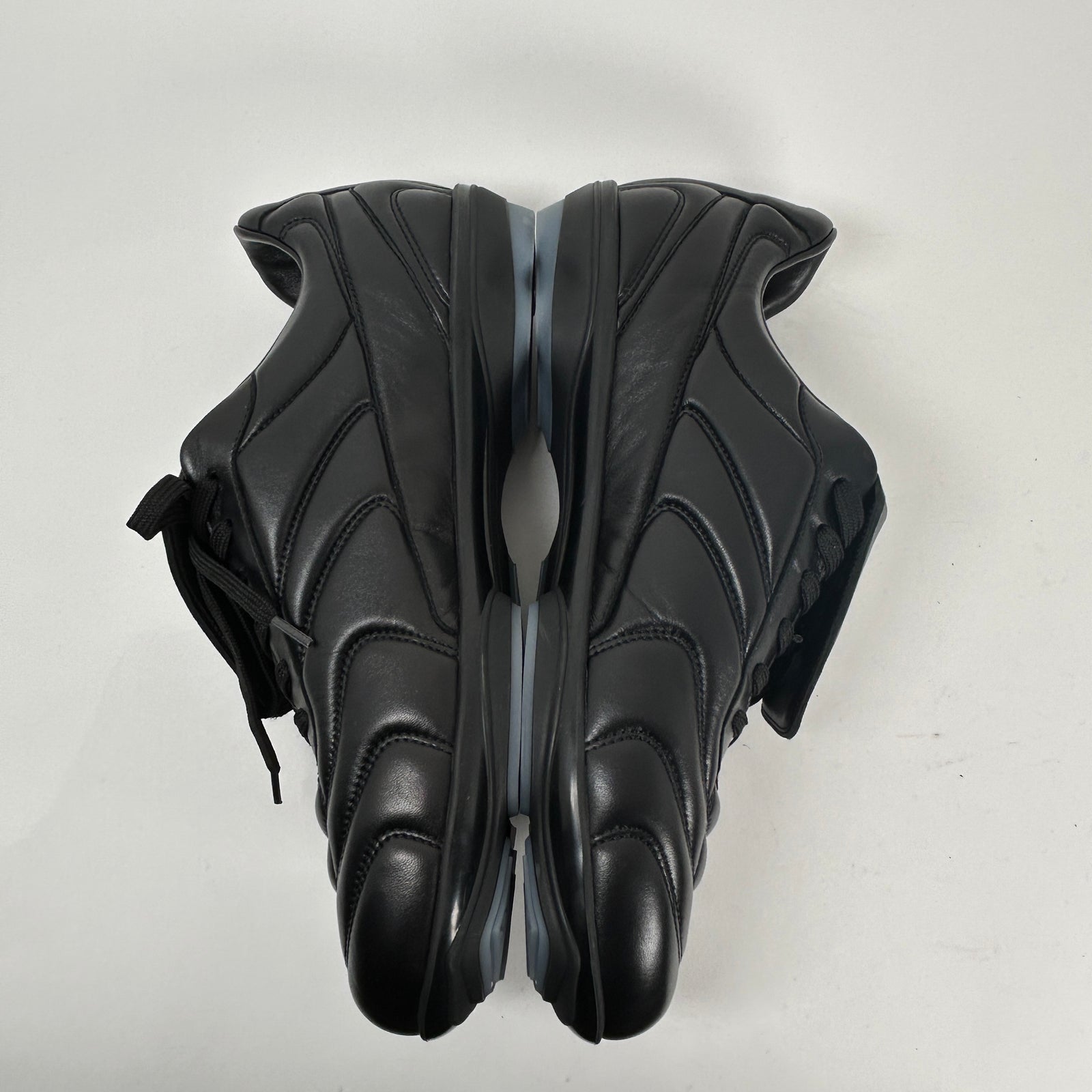 Louis Vuitton Black 'Footprint' Soccer Sneaker Size 10.5 LV