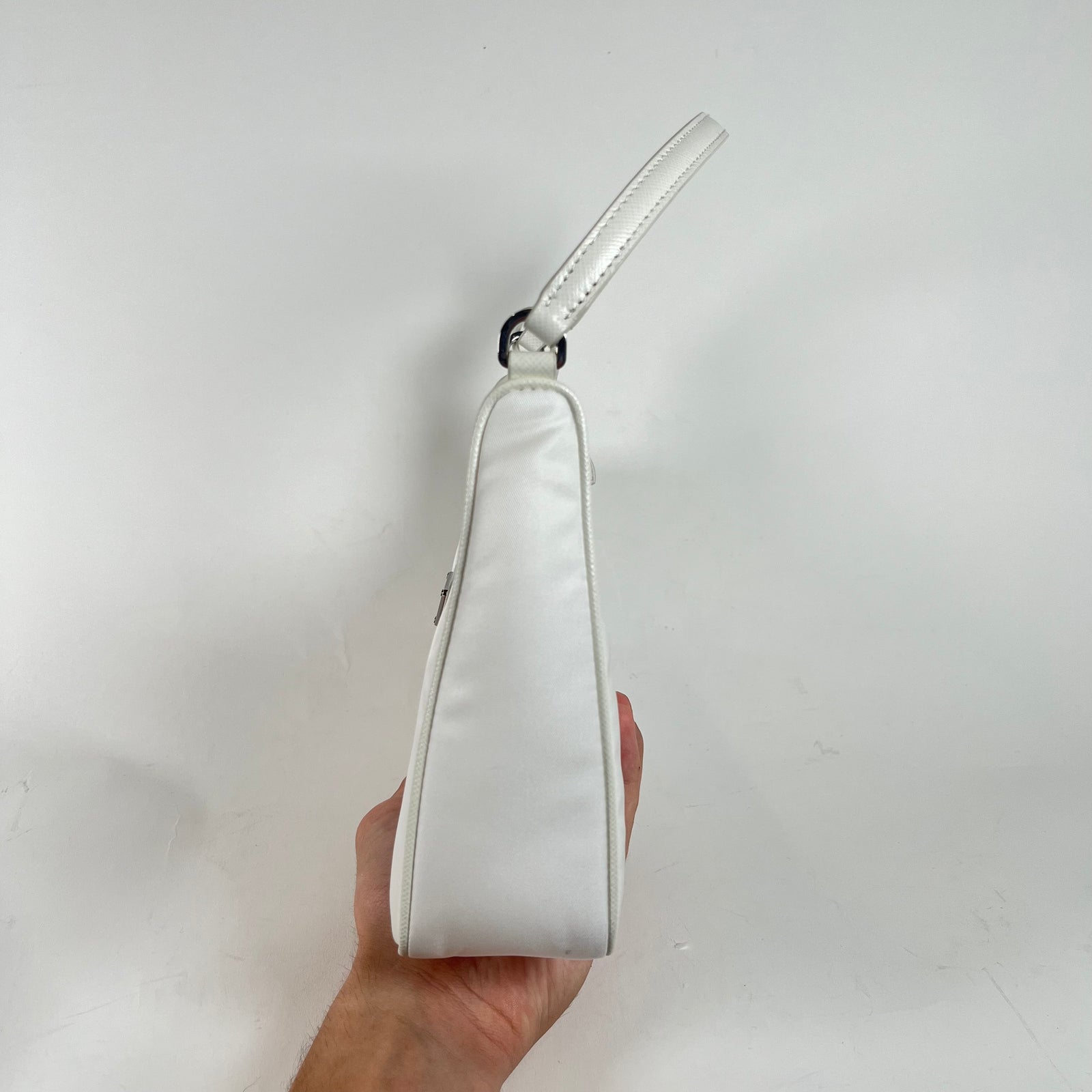 Prada Re-Nylon Re-Edition White Tessuto Nylon Hobo