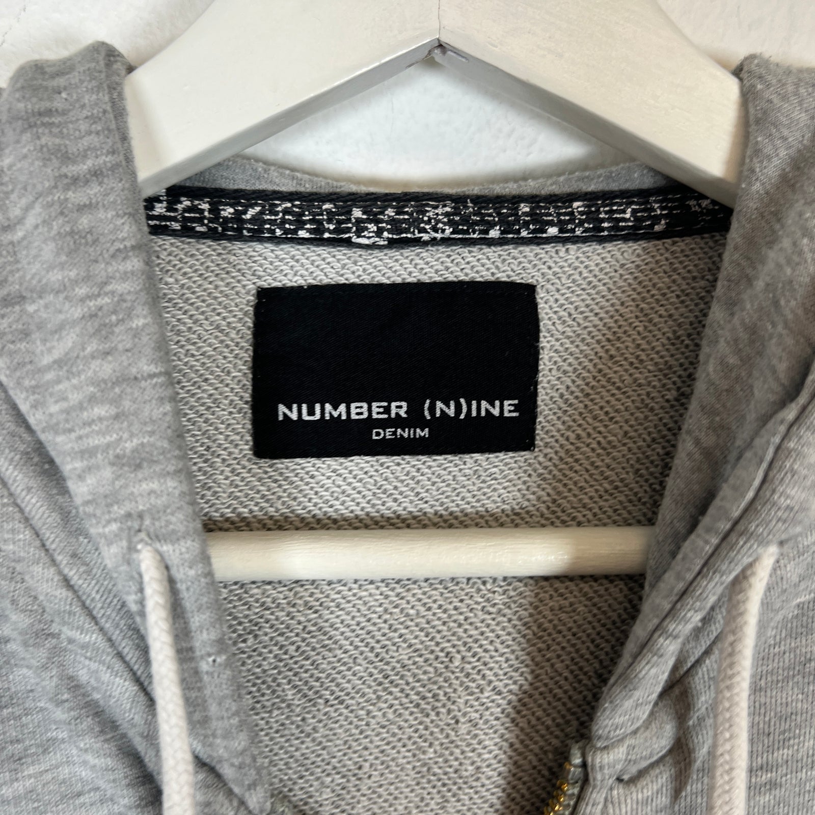 Number (N)ine NIN Logo Zip Up Size L