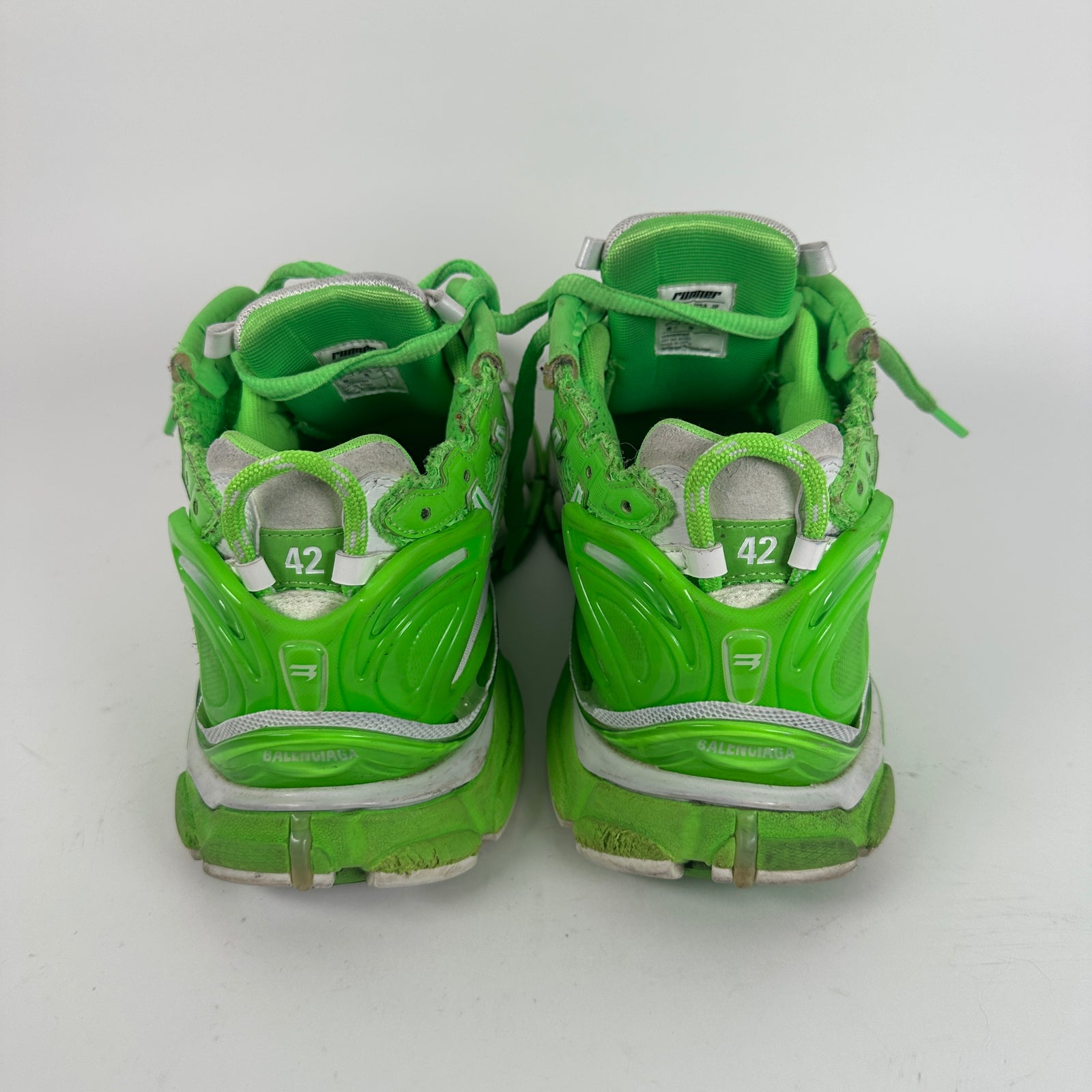 Balenciaga Neon Green Runners Size 42