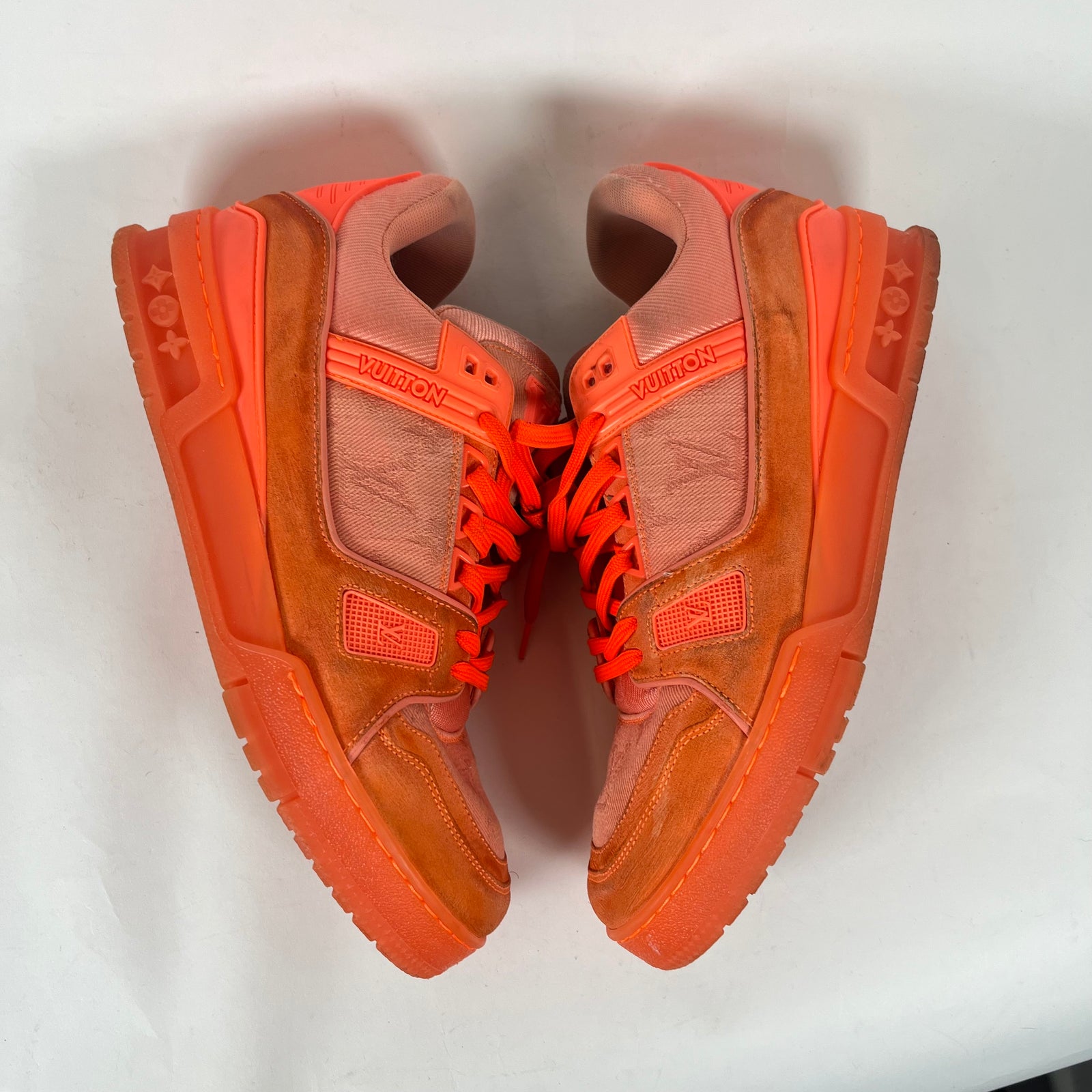 Louis Vuitton Peach Trainers LV 7