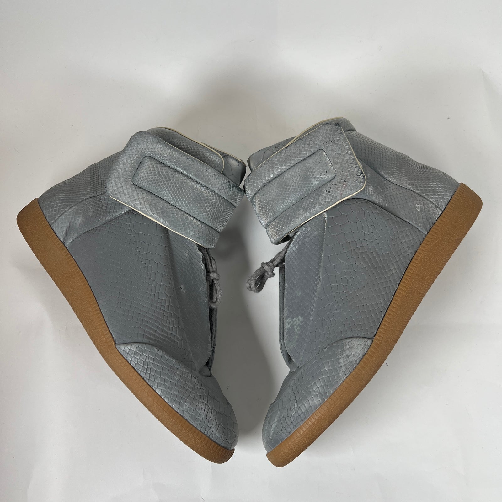 Maison Margiela Grey Python Futures Size 45