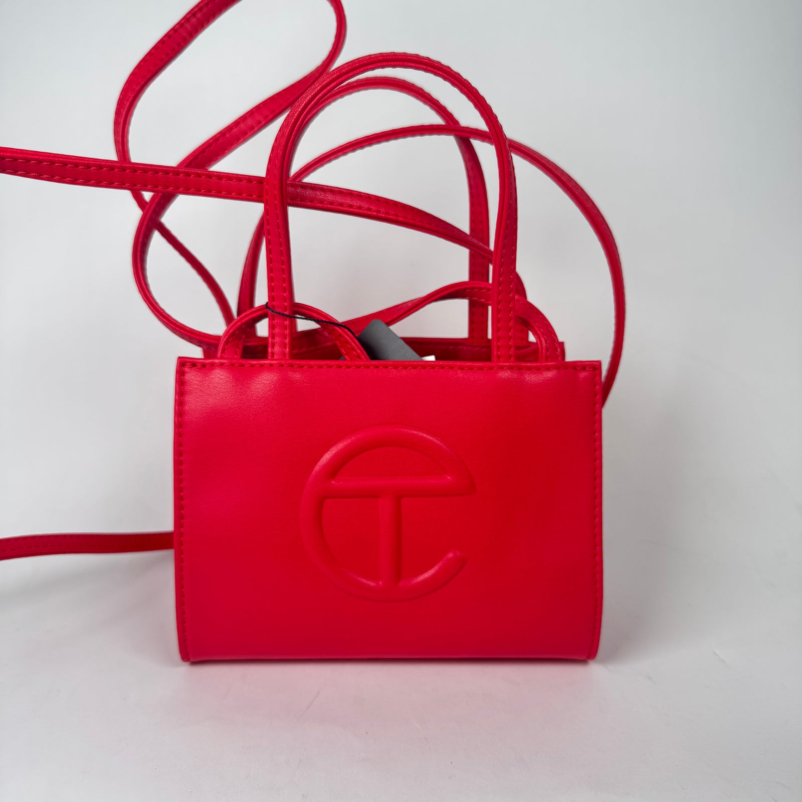 Telfar Red Mini Tote Bag