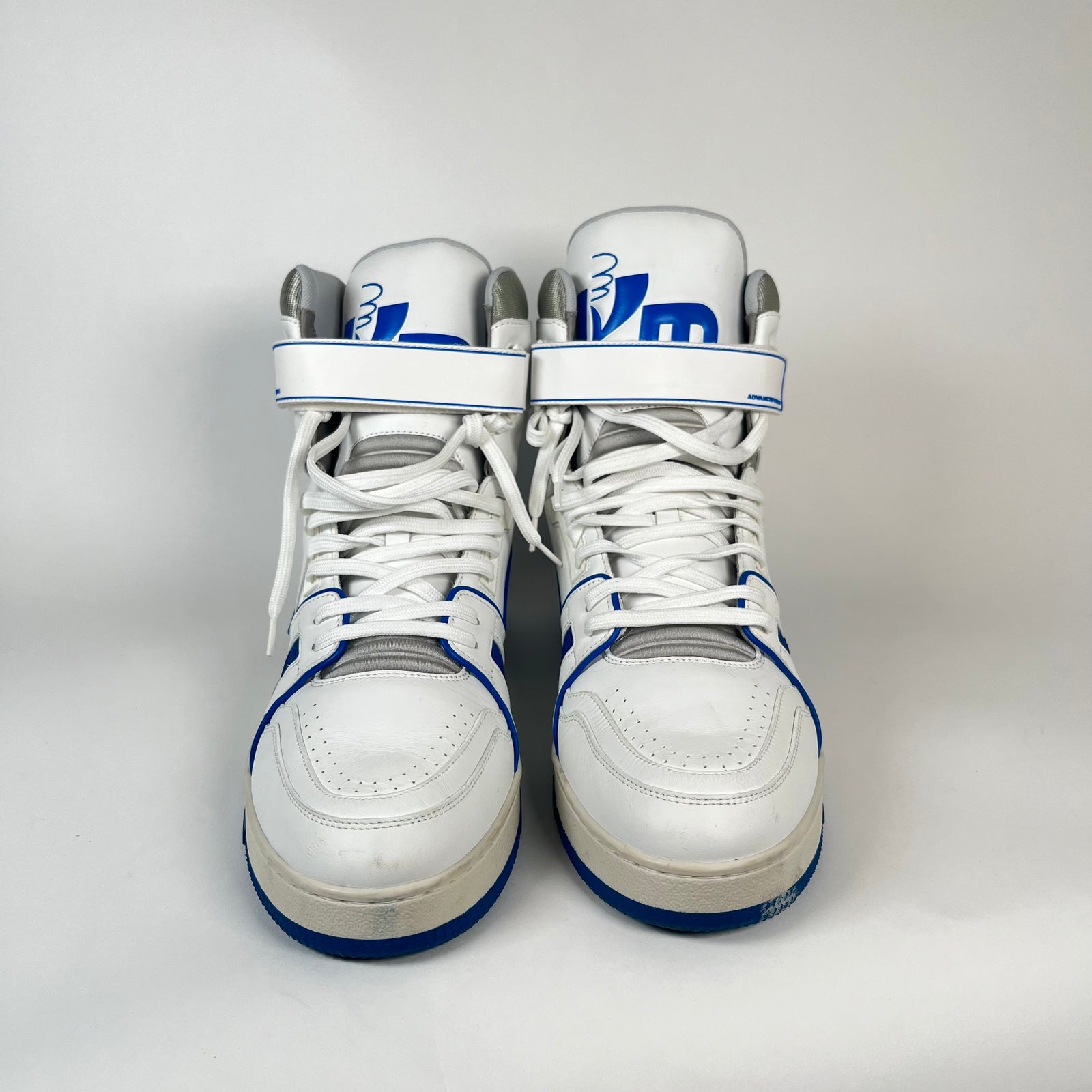 Louis Vuitton Blue High Top Trainers LV 9