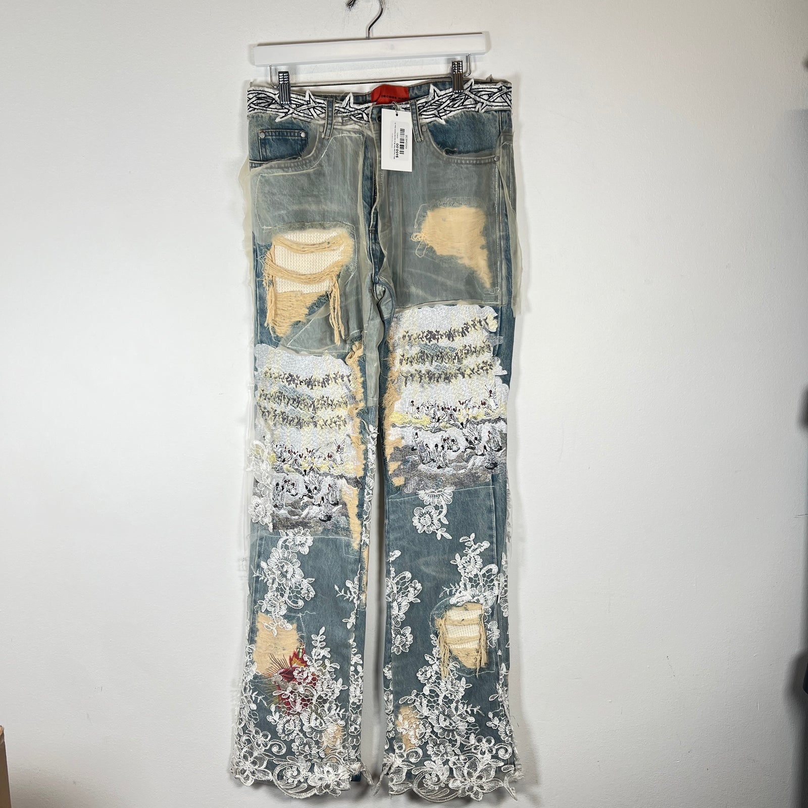 Who Decides War Blue Sacred Denim Size 30