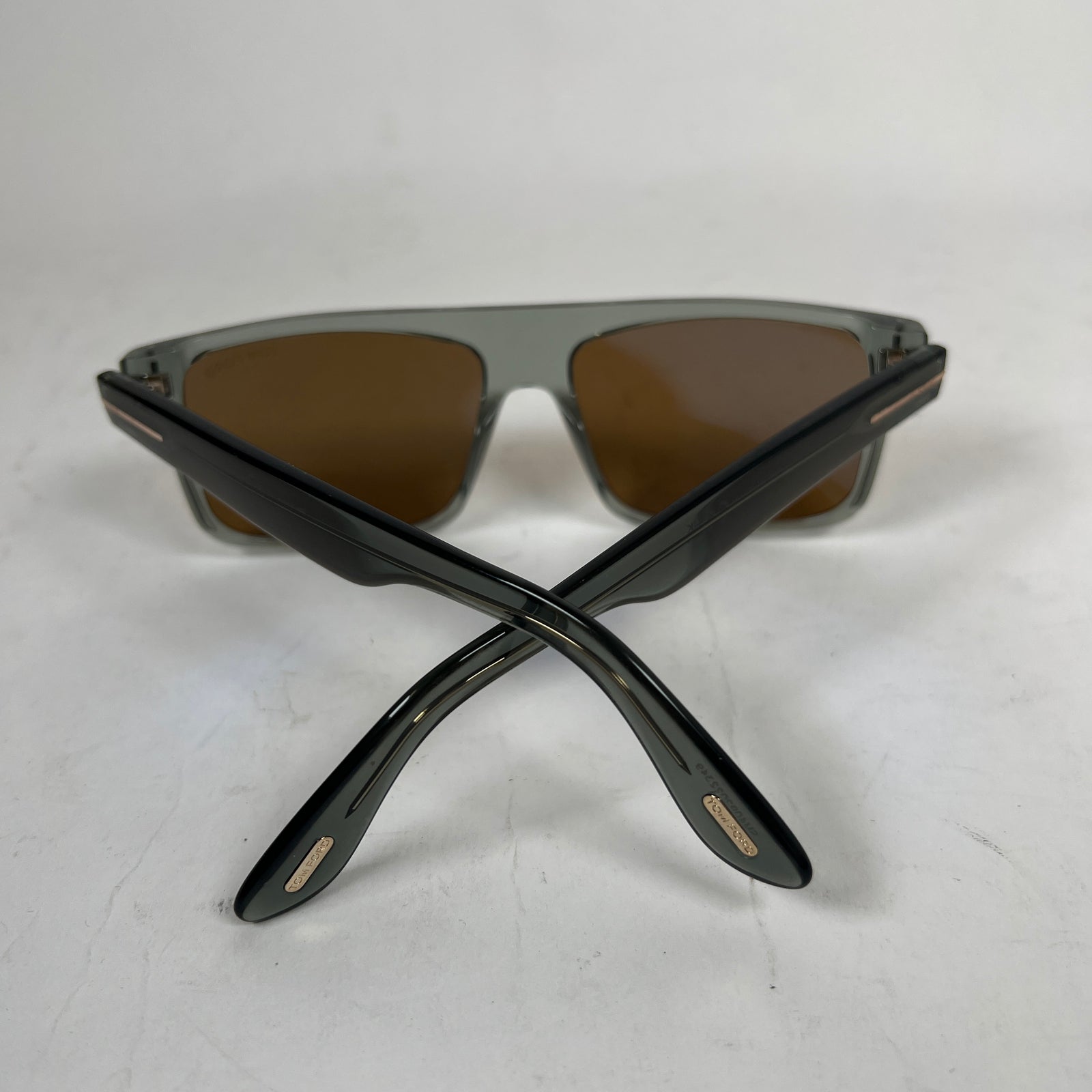 Tom Ford Brown Phillipe Square Sunglasses