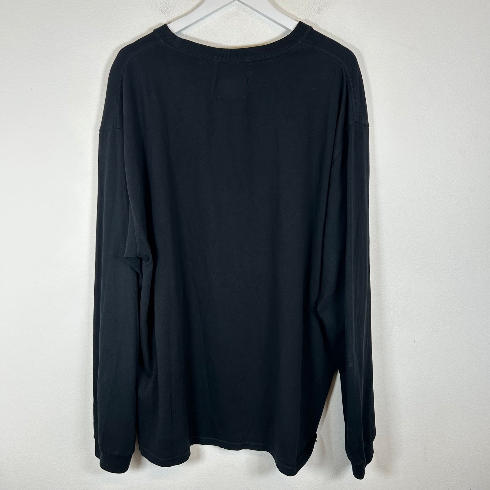 Rhude Black Side Logo Longsleeve Size XL