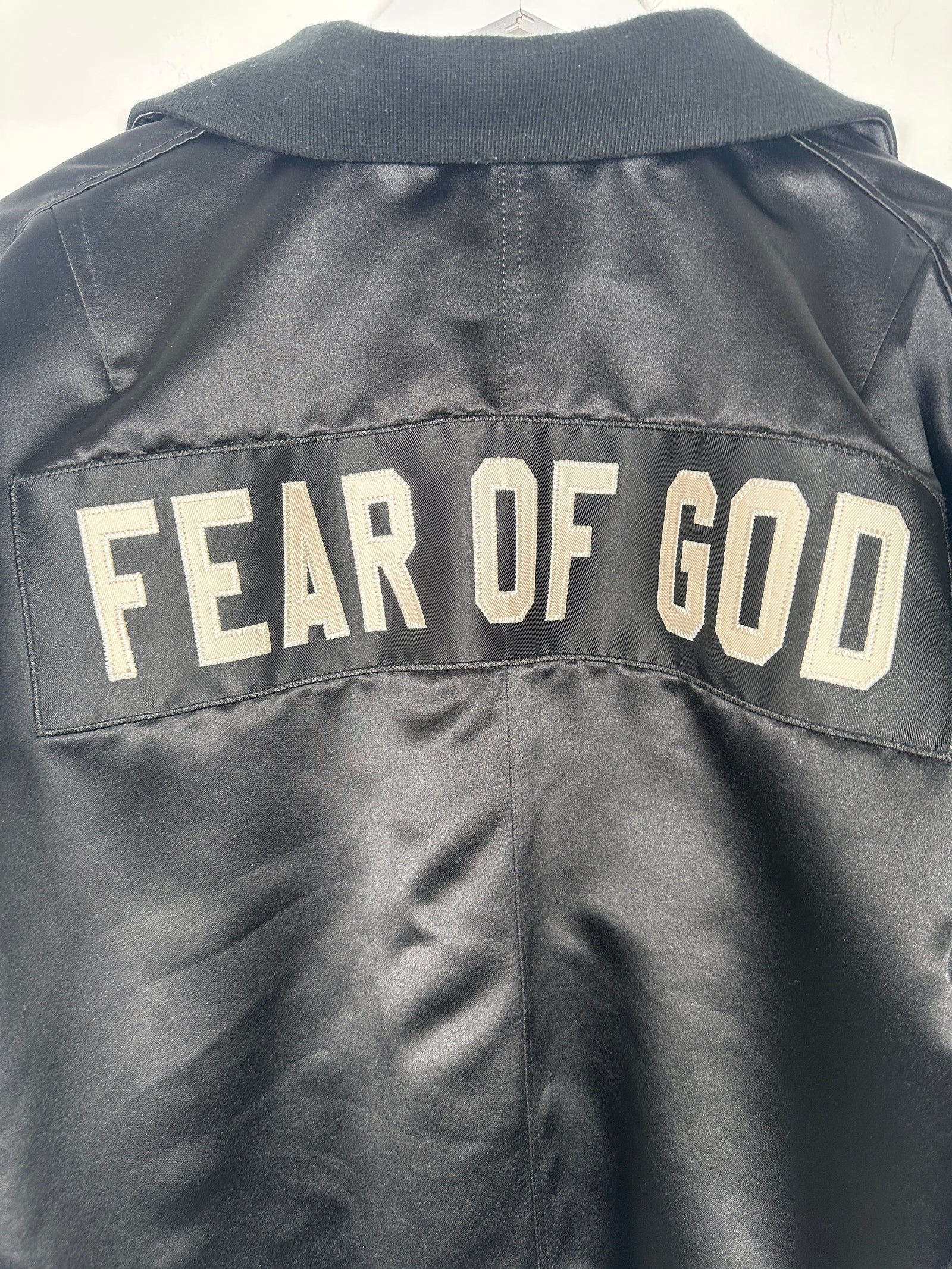 Fear of God Fifth Collection Satin Bomber Size M
