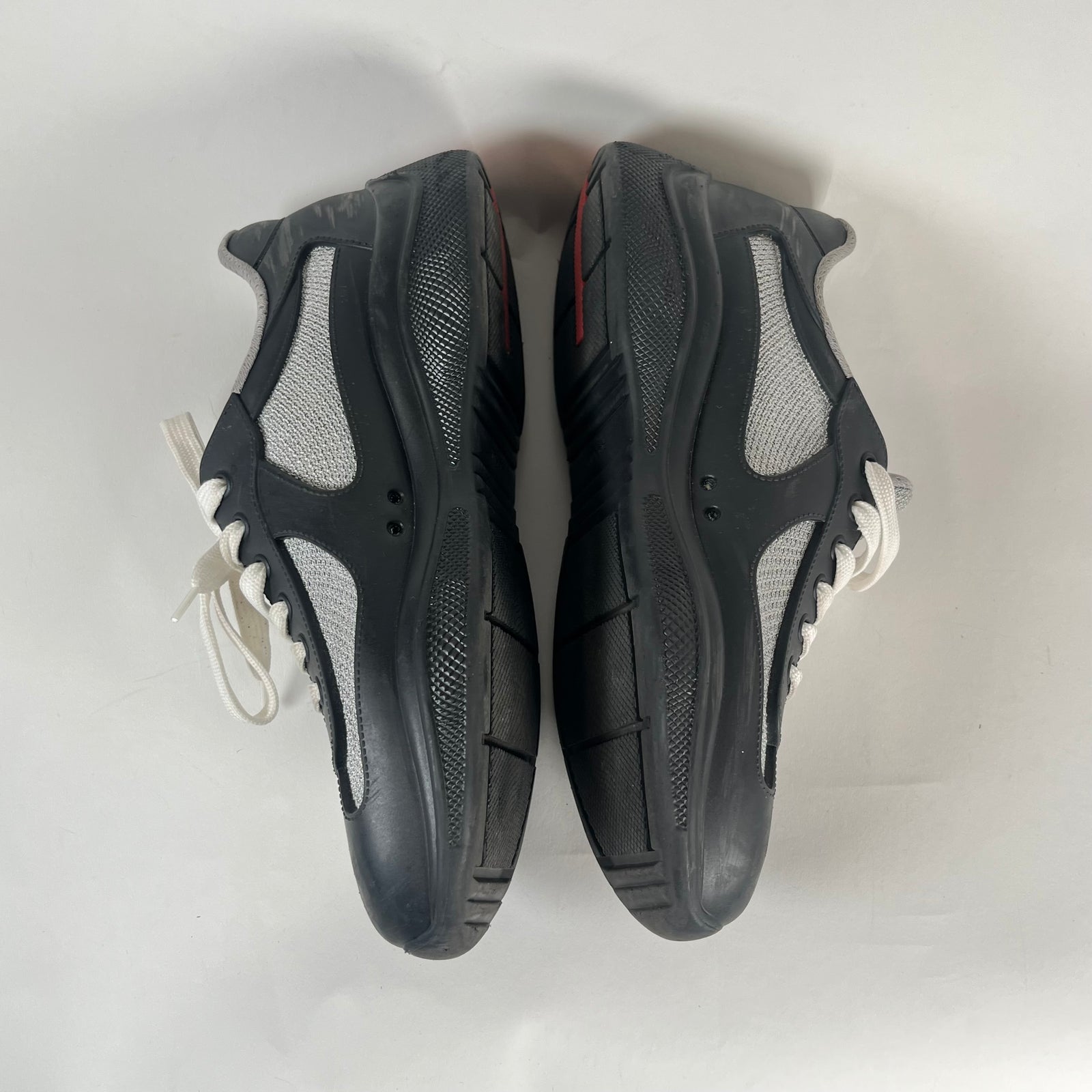 Prada Rubber Cups Black Size 39