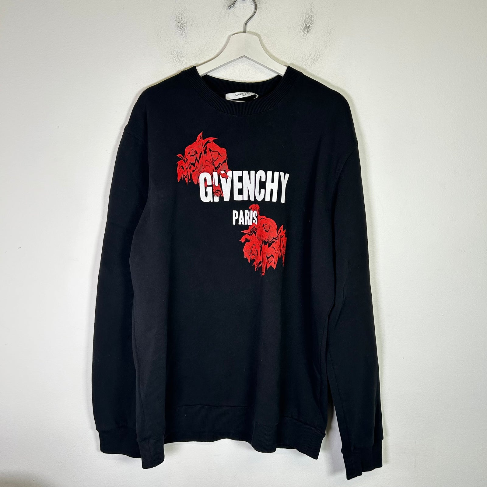 Givenchy Rose Logo Crewneck