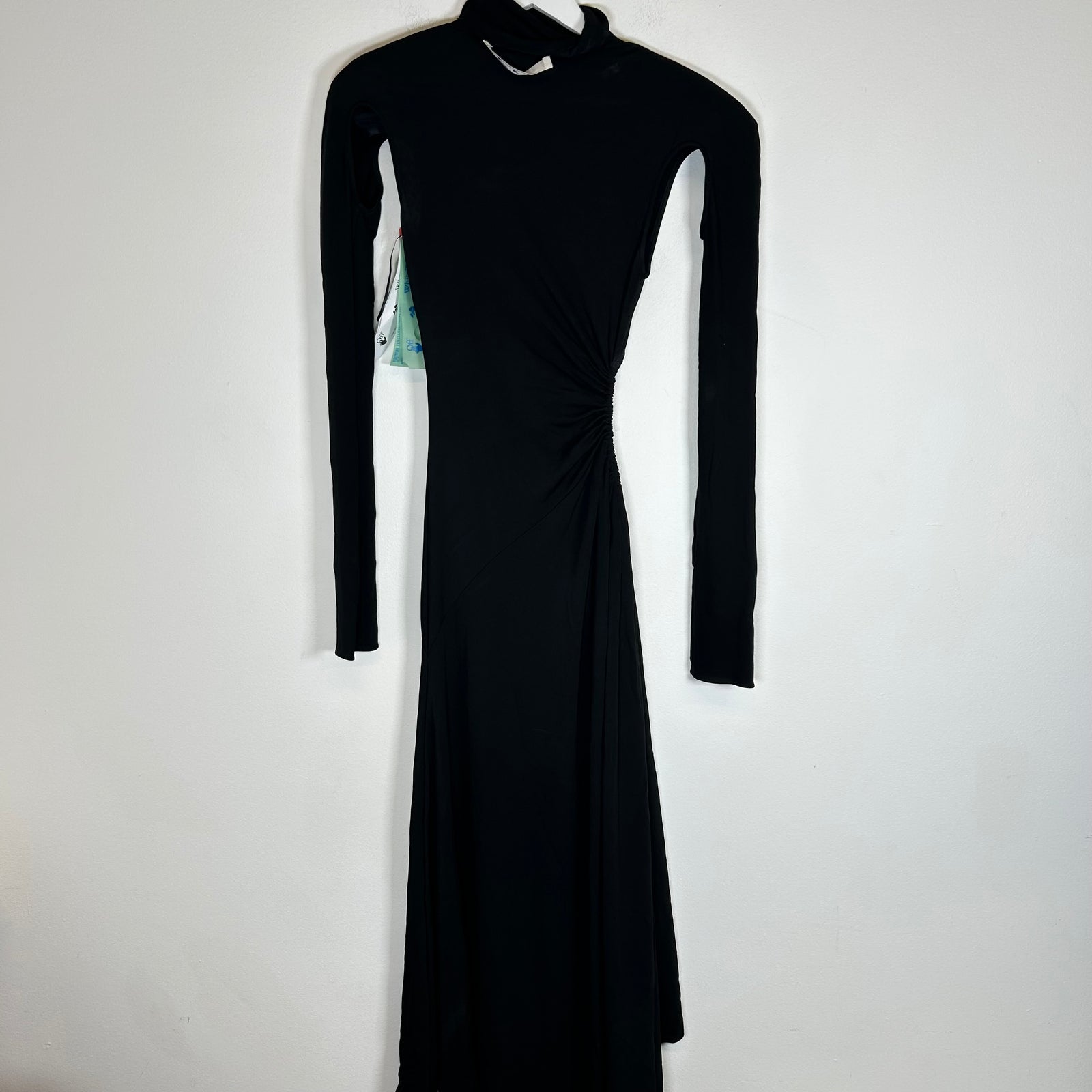 Off-White Black Padded Panel Dress 38