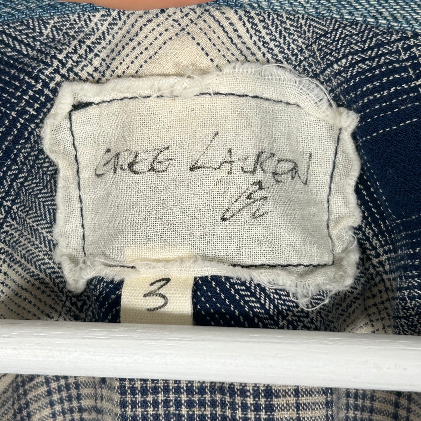 Greg Lauren Multi-Patchwork Kimono Jacket Size 3