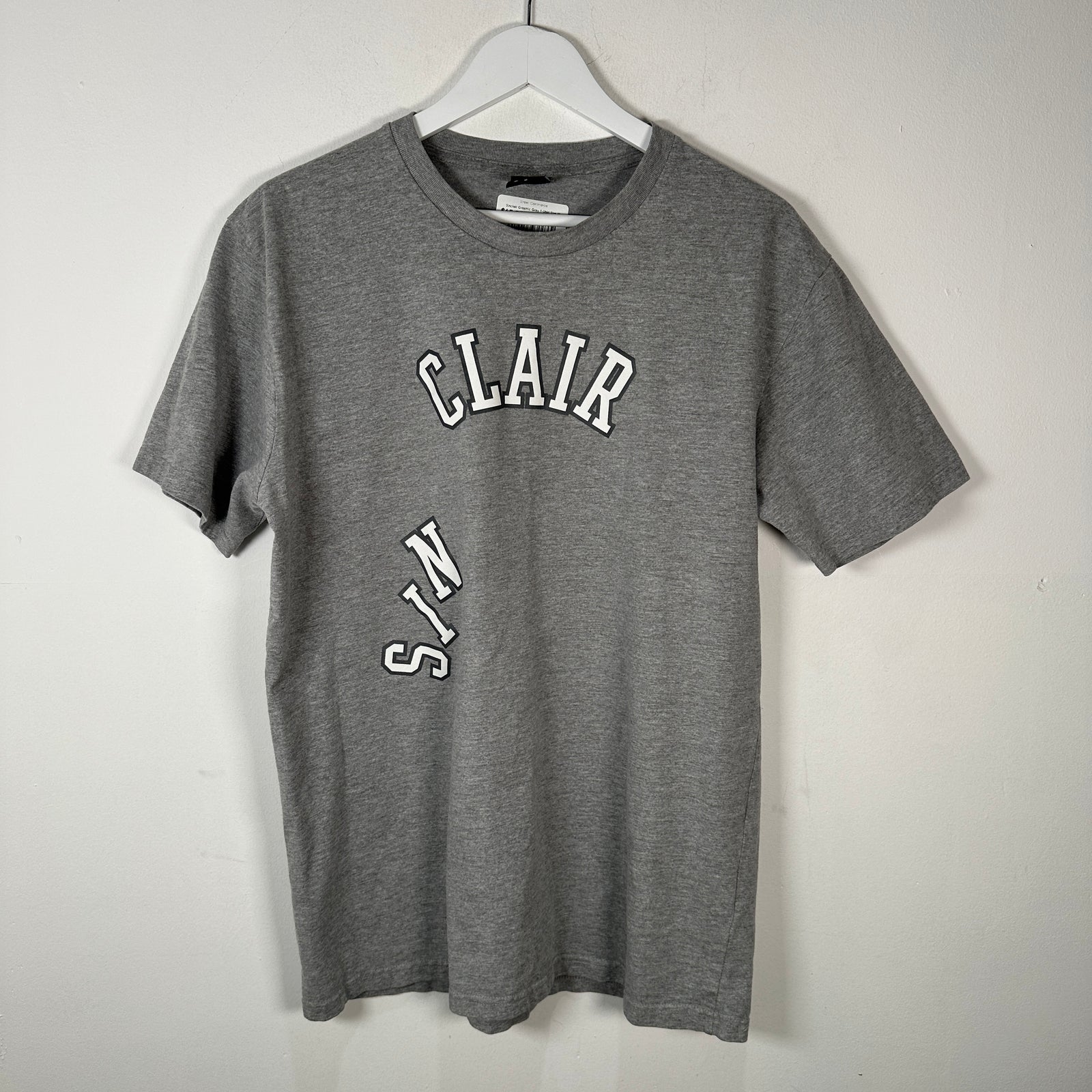 Sinclair Graphic Grey T-Shirt Size M