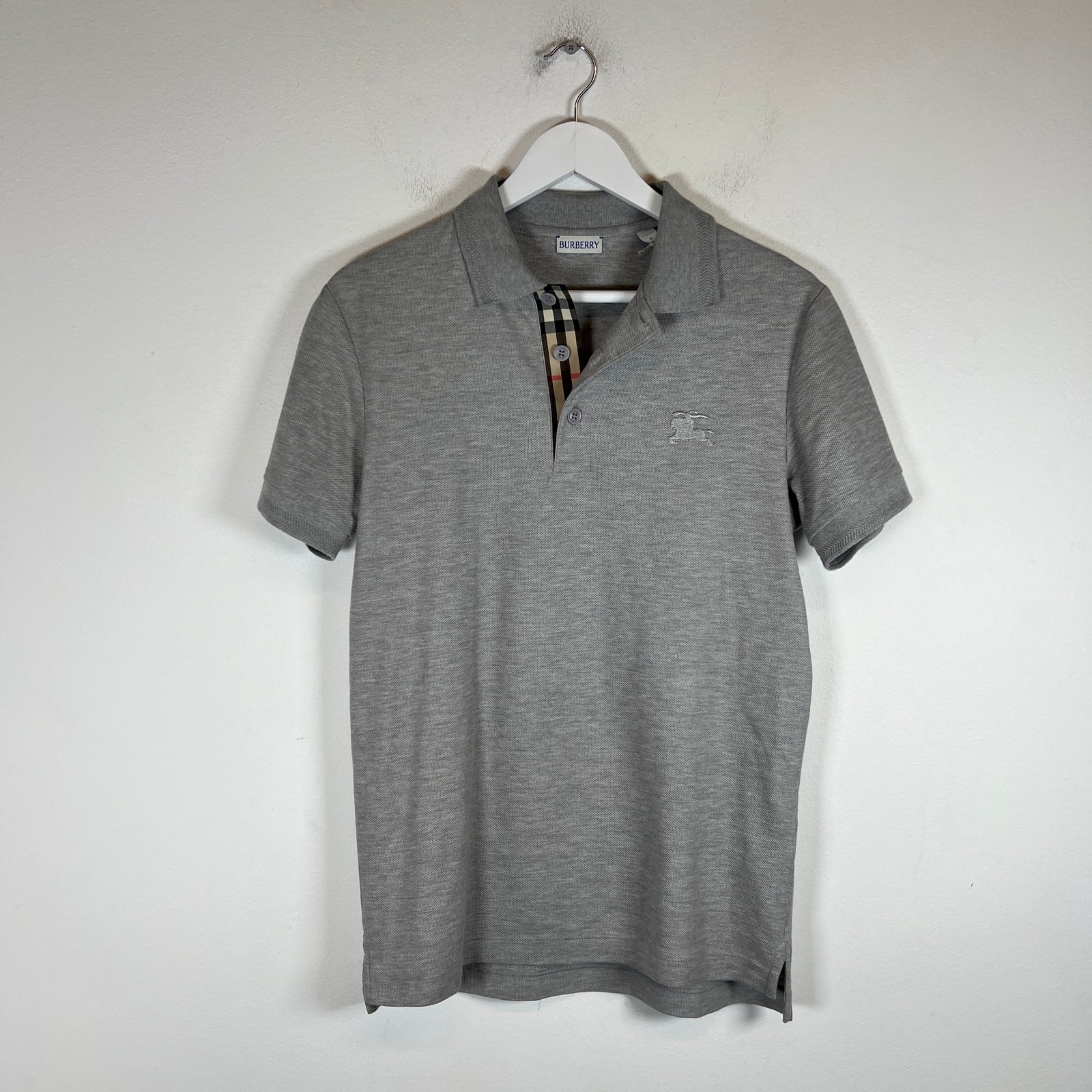 Burberry Grey Polo Size Size S