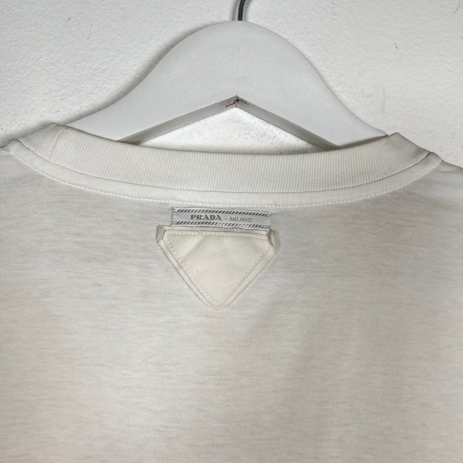 Prada Sailing White T-Shirt Size M