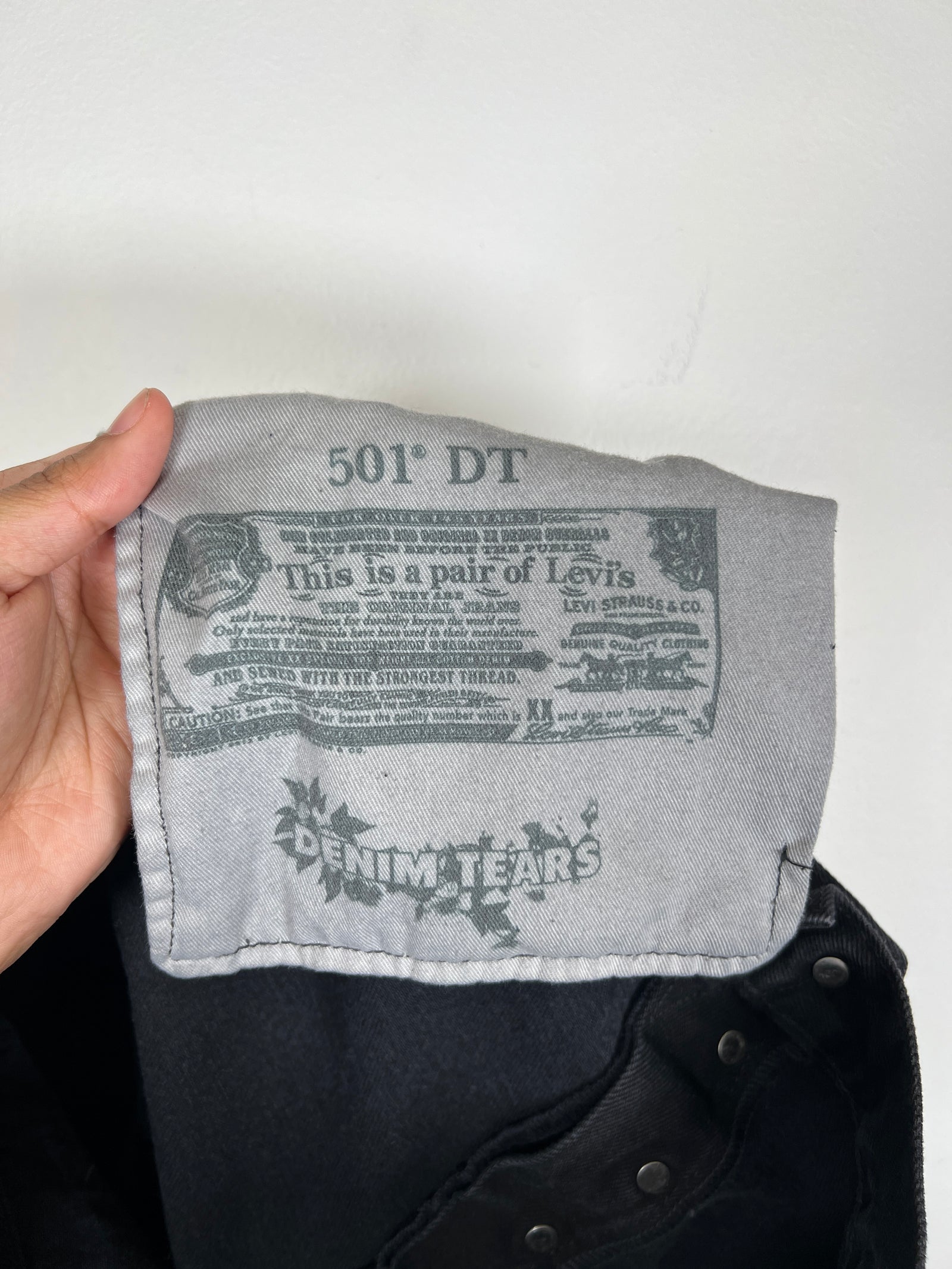 Denim Tears Offset Jeans Size 36