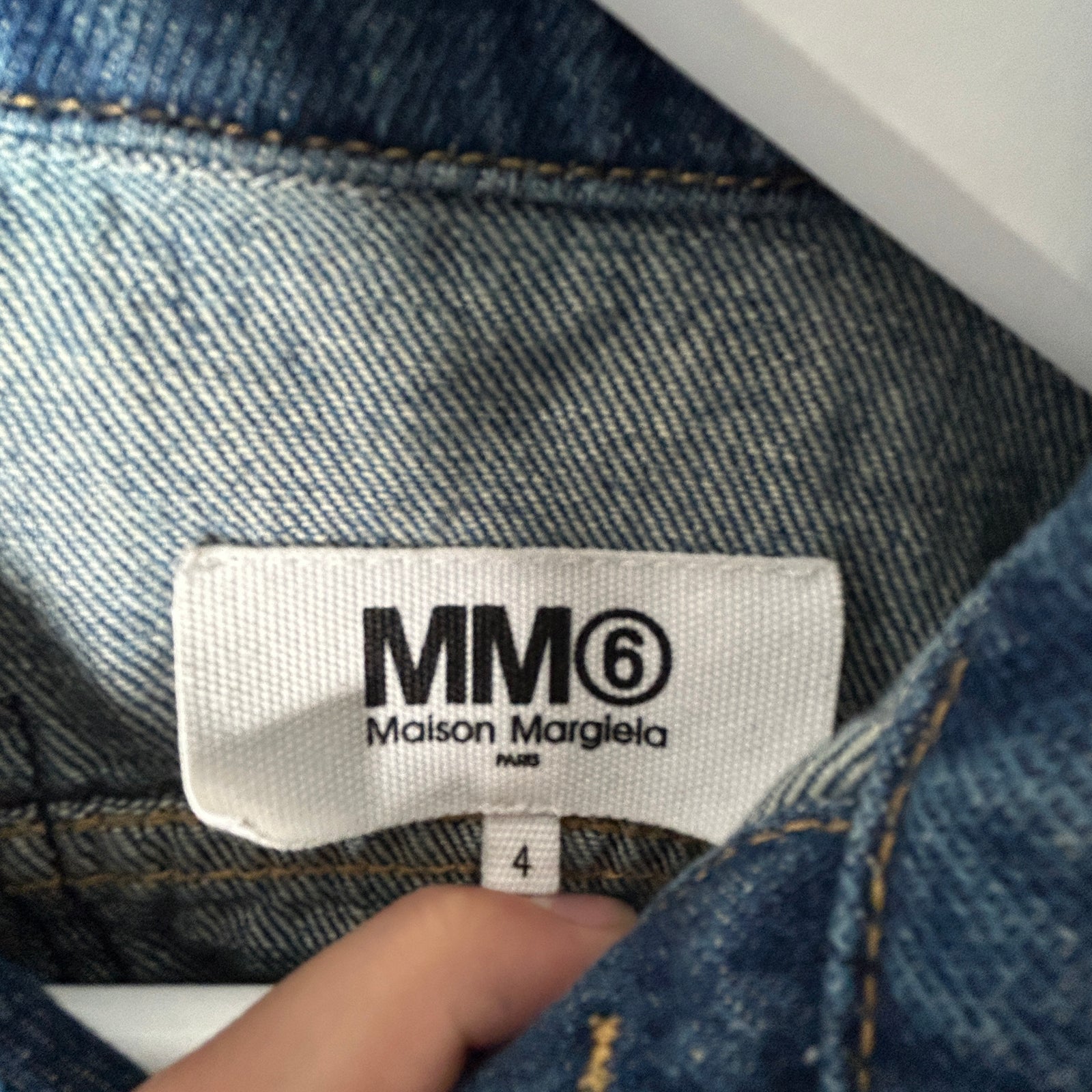 MM6 Kids Jeans Jacket Size 4