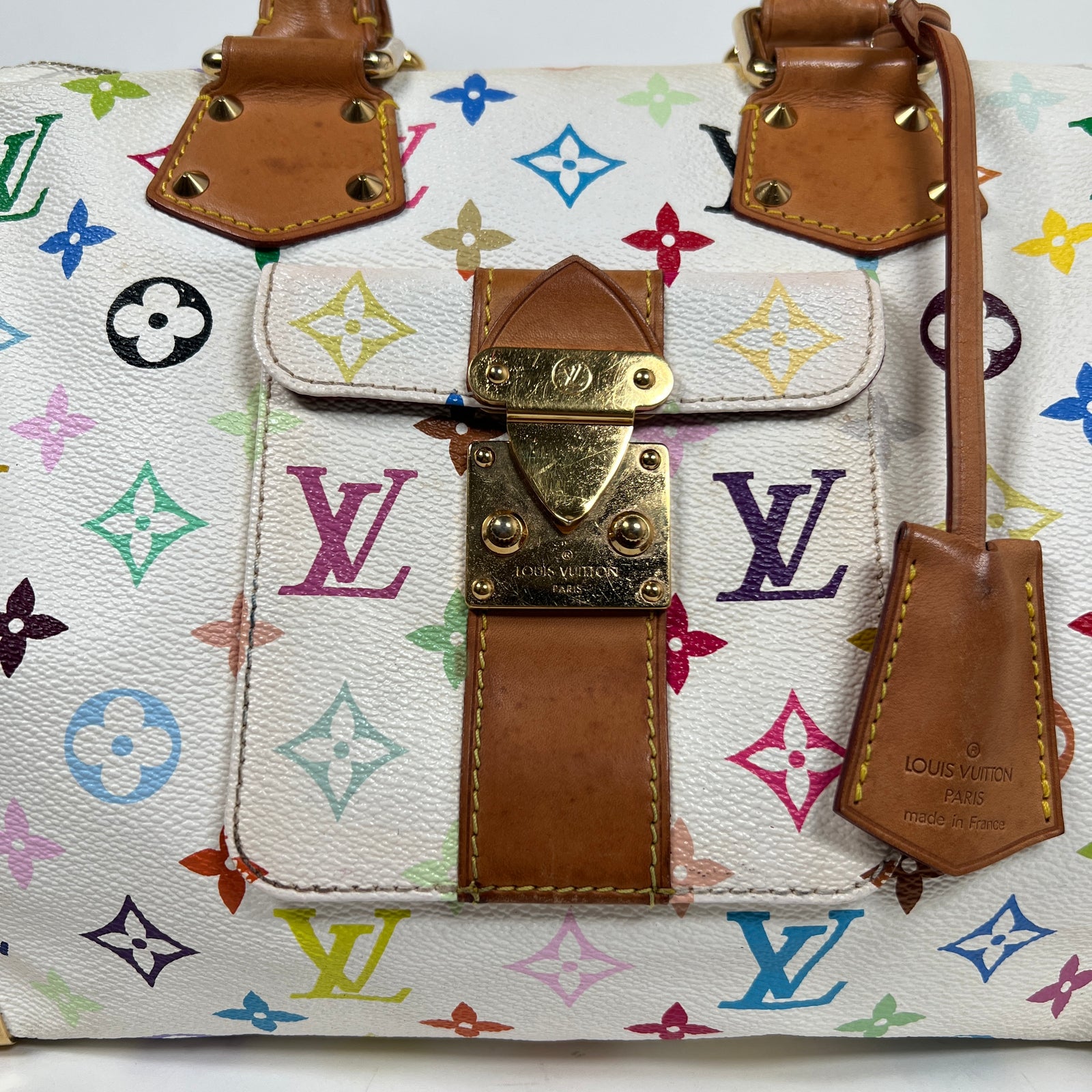 Louis Vuitton x Murakami Multicolor Monogram Speedy 30
