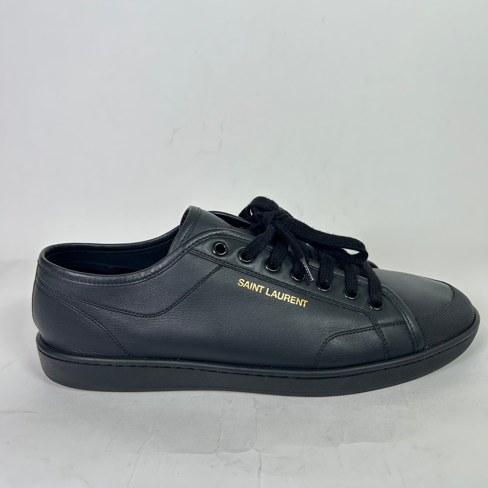 Saint Laurent Gym Calfskin Lowtop Sneakers
