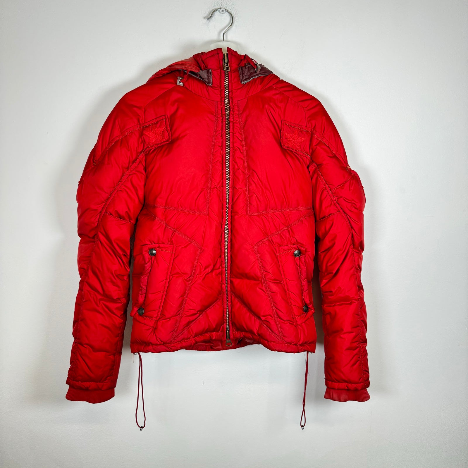 MFG Red Mowhawk Jacket Size S