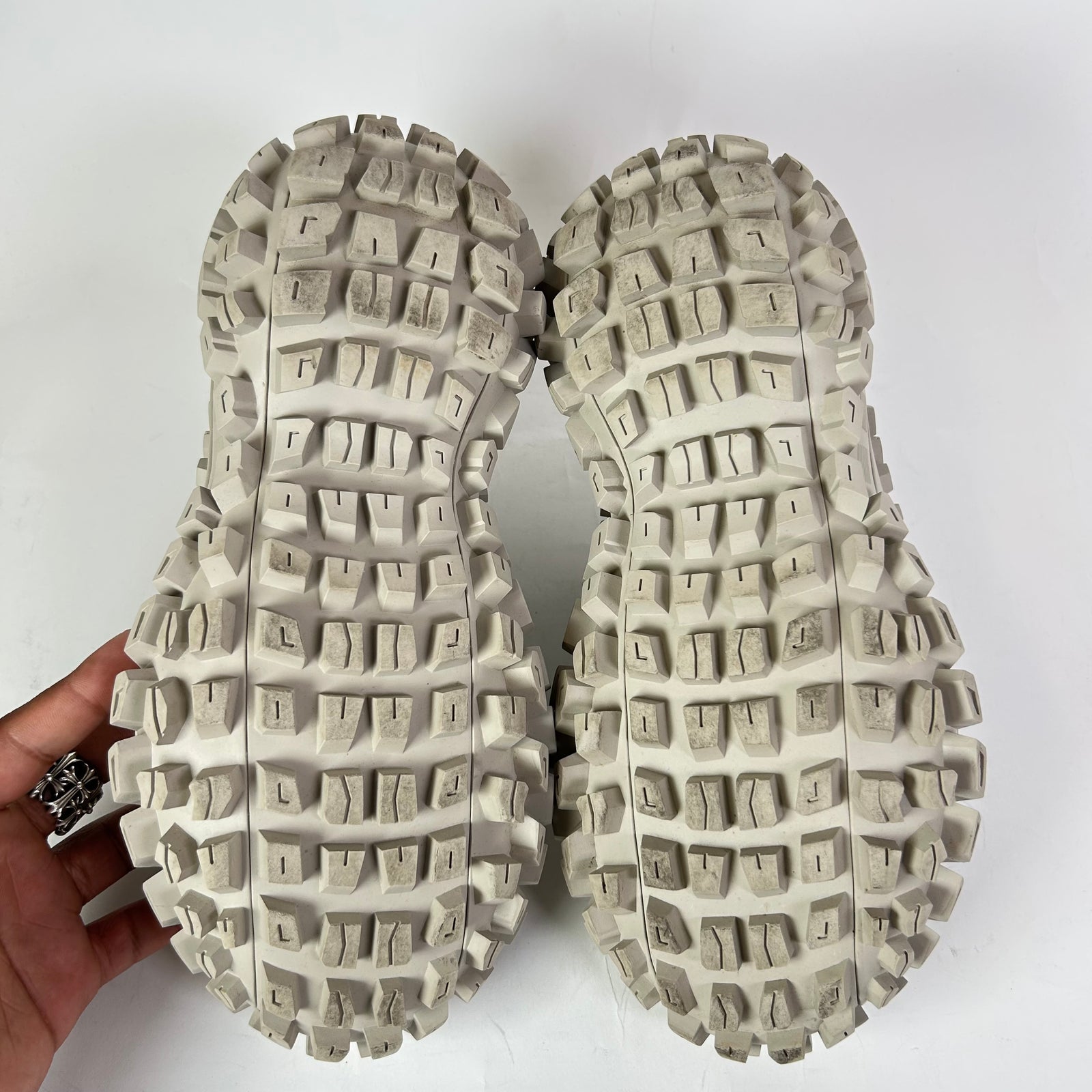 Balenciaga Beige Defender Clogs