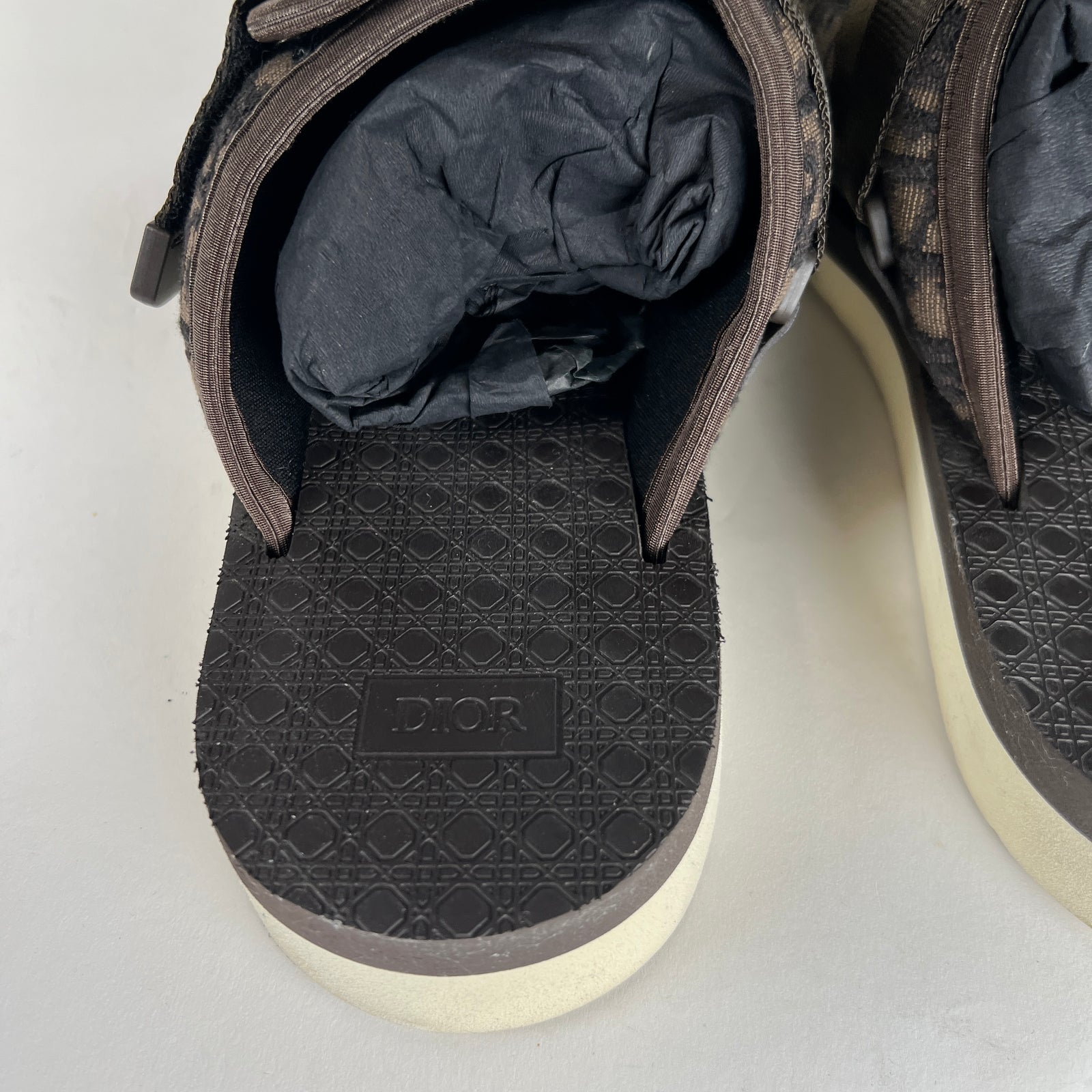 Dior Brown Alpha Sandal Size 46