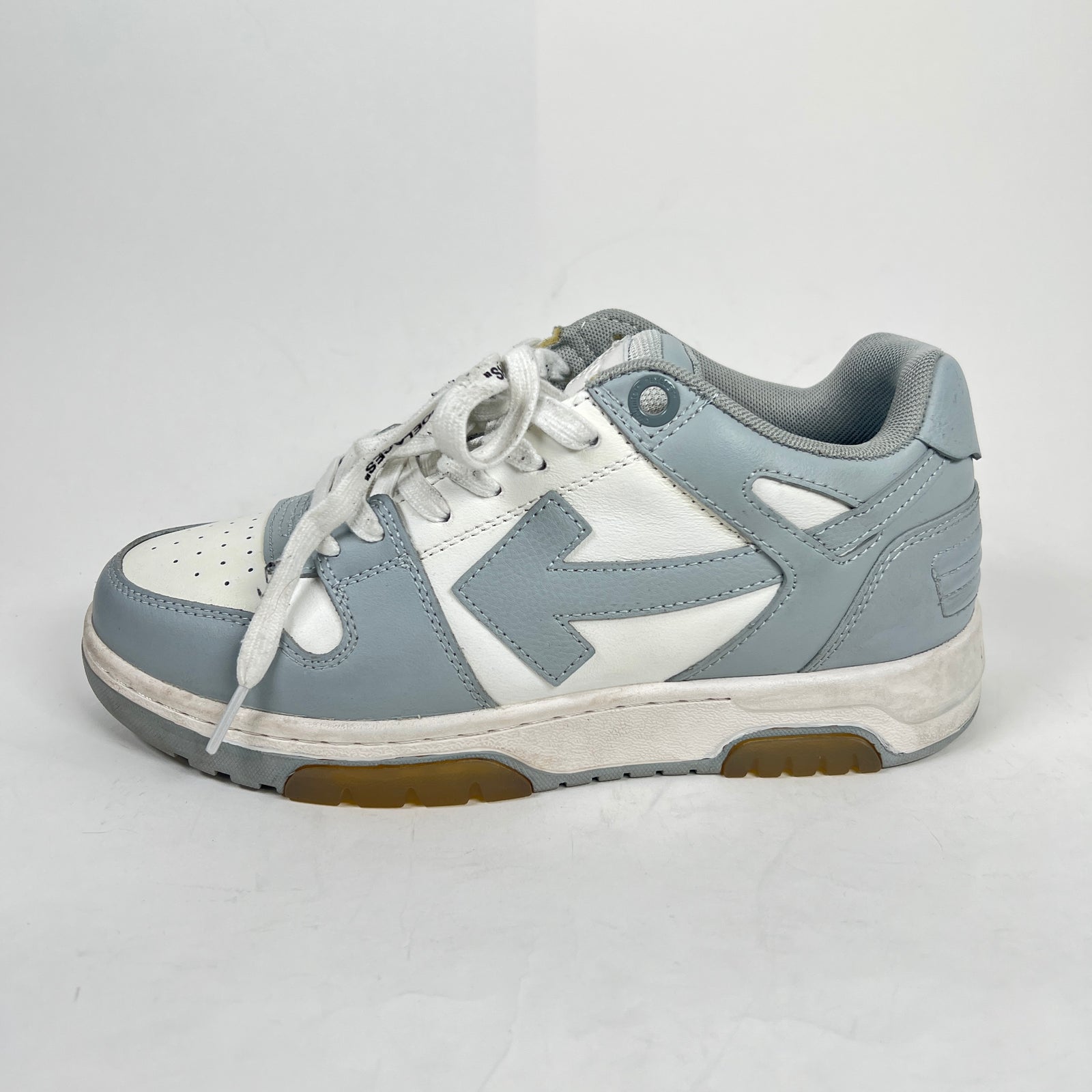 Off White Blue/White Out The Office Sneaker Size 40