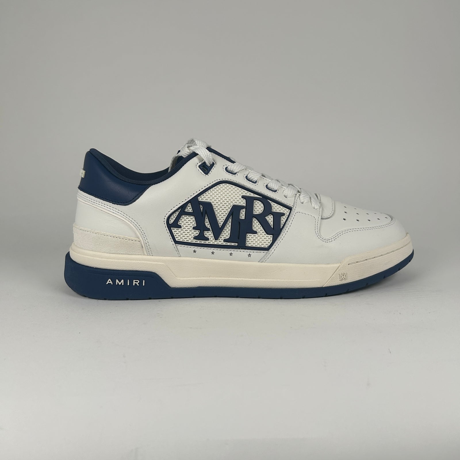 Amiri Classic Logo Court Lows Size 14