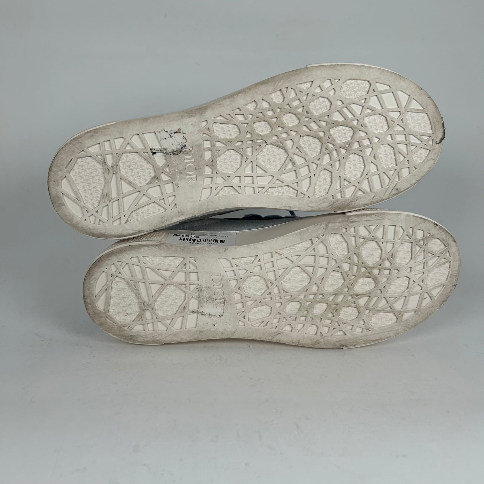 Dior Blue B33 Tennis Sneaker Size 10