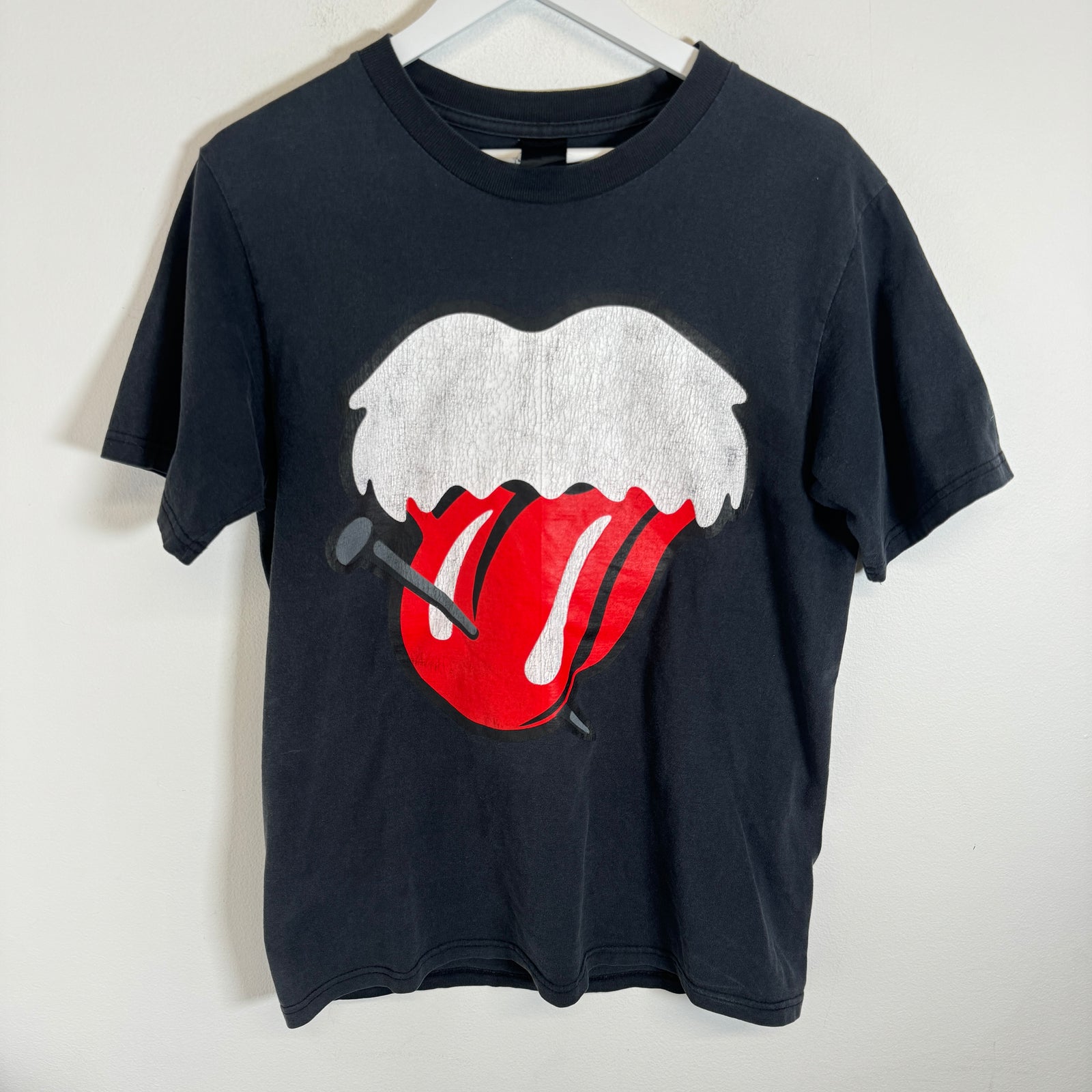 Number (N)ine Black Rolling Stones Tee Size 4