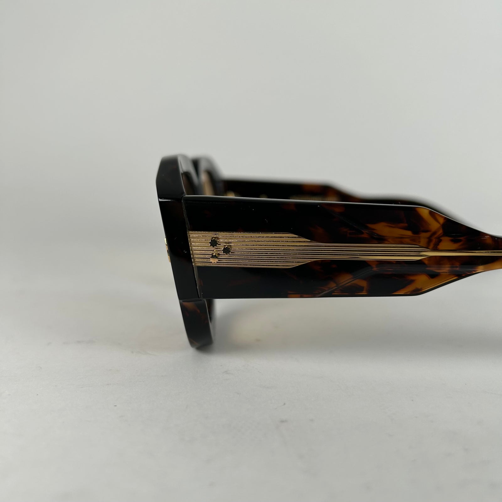 Jacques Marie Mage Tortoise 'Lacy' Sunglasses