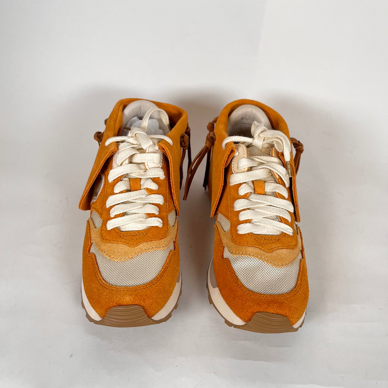 Visvim Tan Roland Jogger Sneaker Size 8