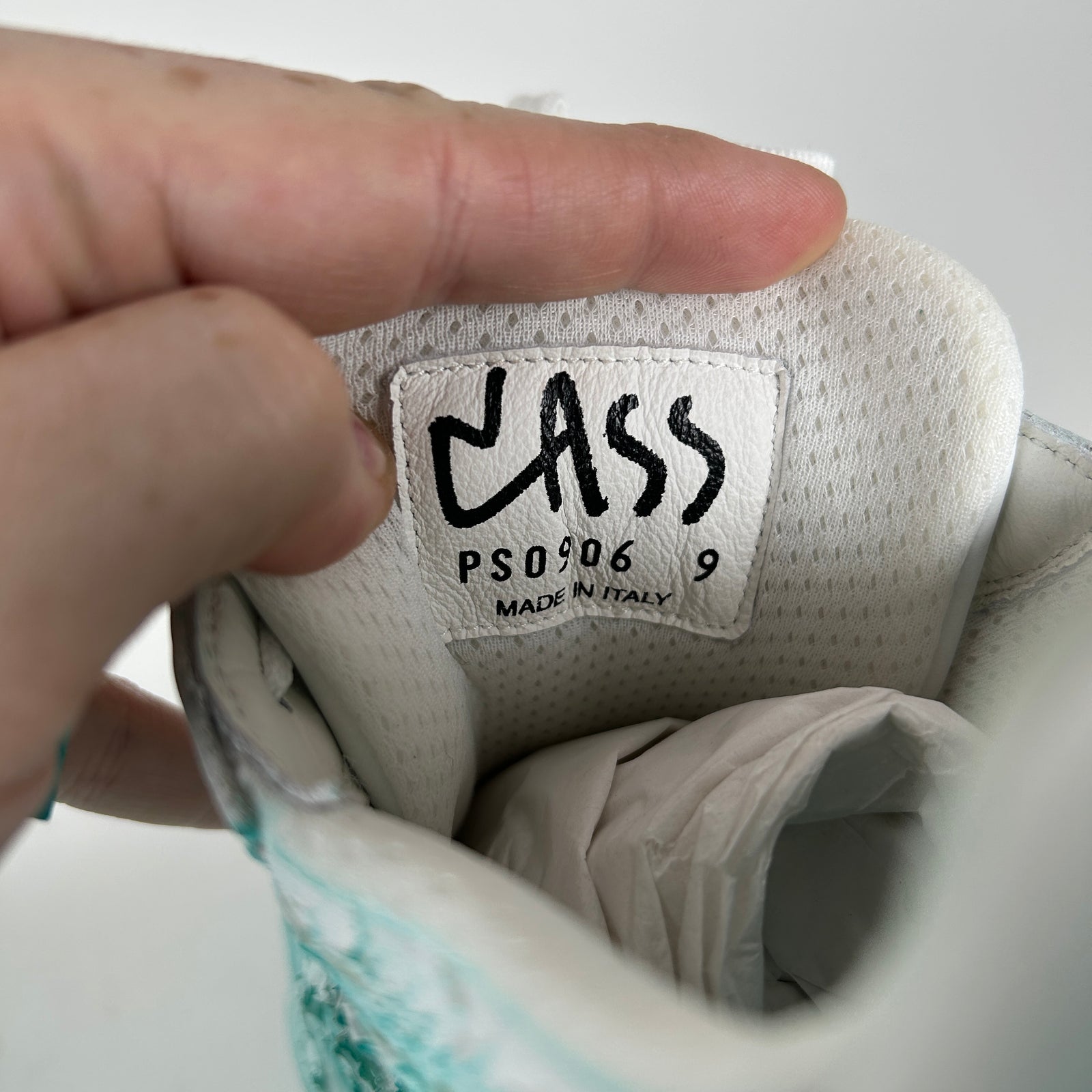 Prada x Cassius Hirst Ice Blue 'Attack' Cups Size 9