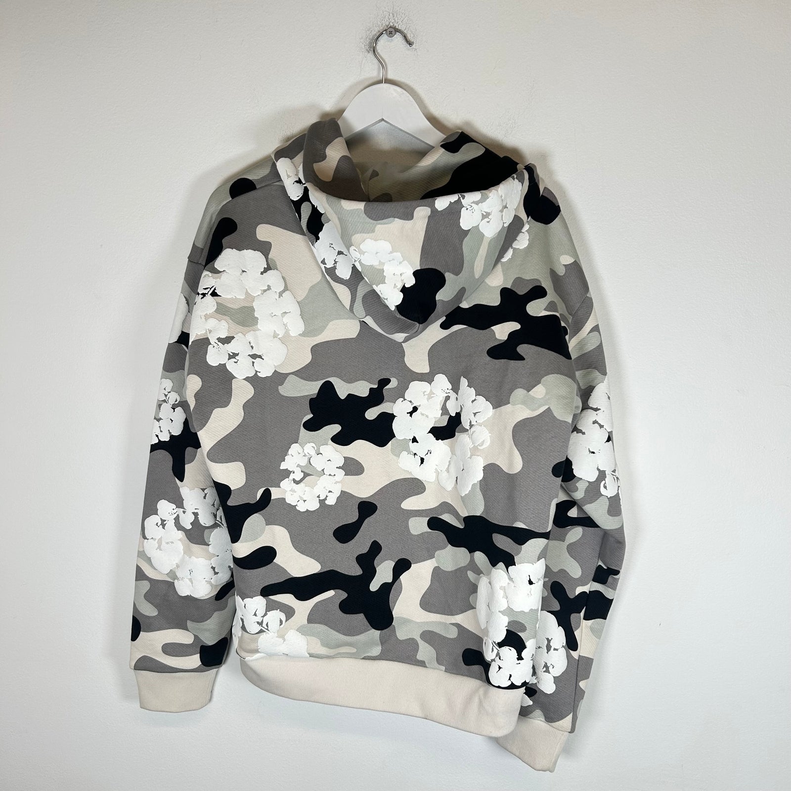 Denim Tears Snow Camo Zip-Up Hoodie Size M