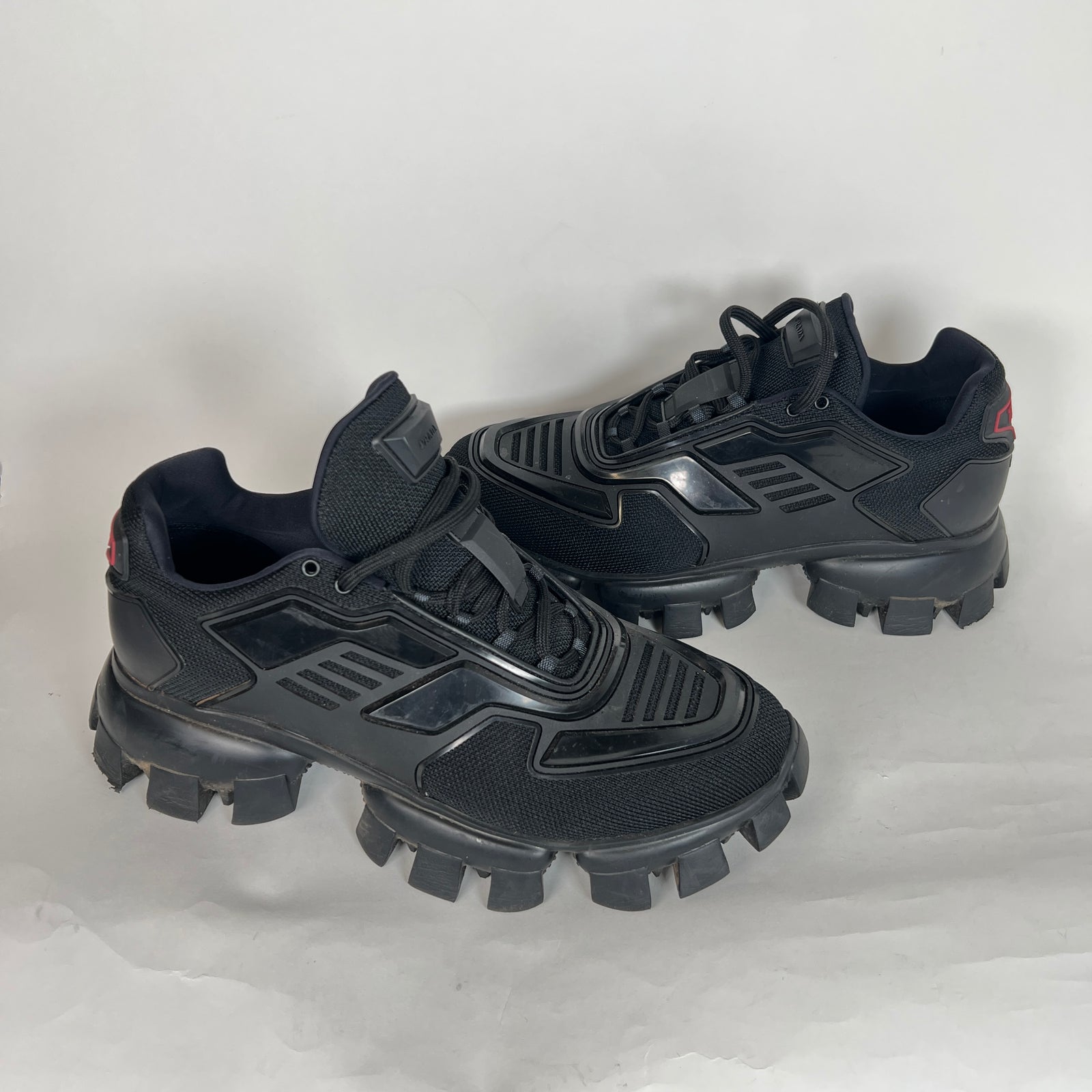 Prada Cloudbust Thunder Black Sneaker Size 42