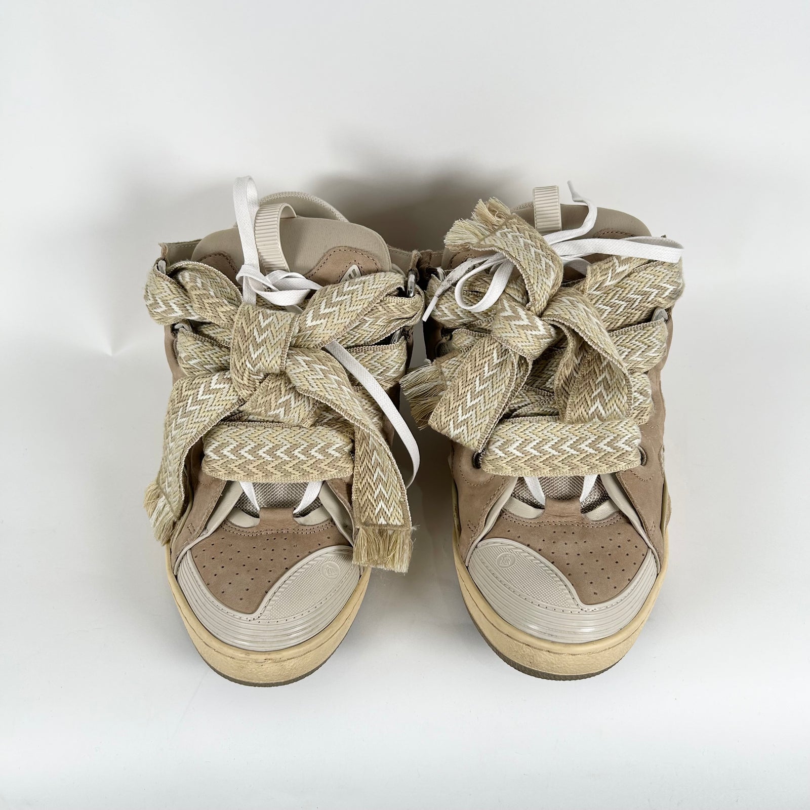 Lanvin Khaki Curb Sneaker Size 44