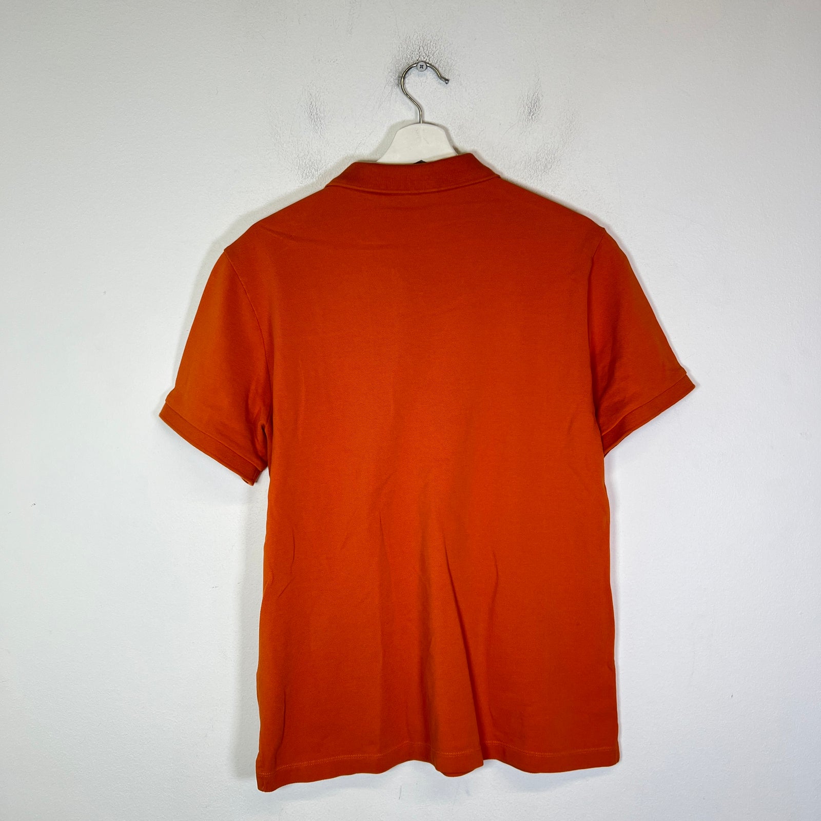 Burberry Orange Check Polo Shirt