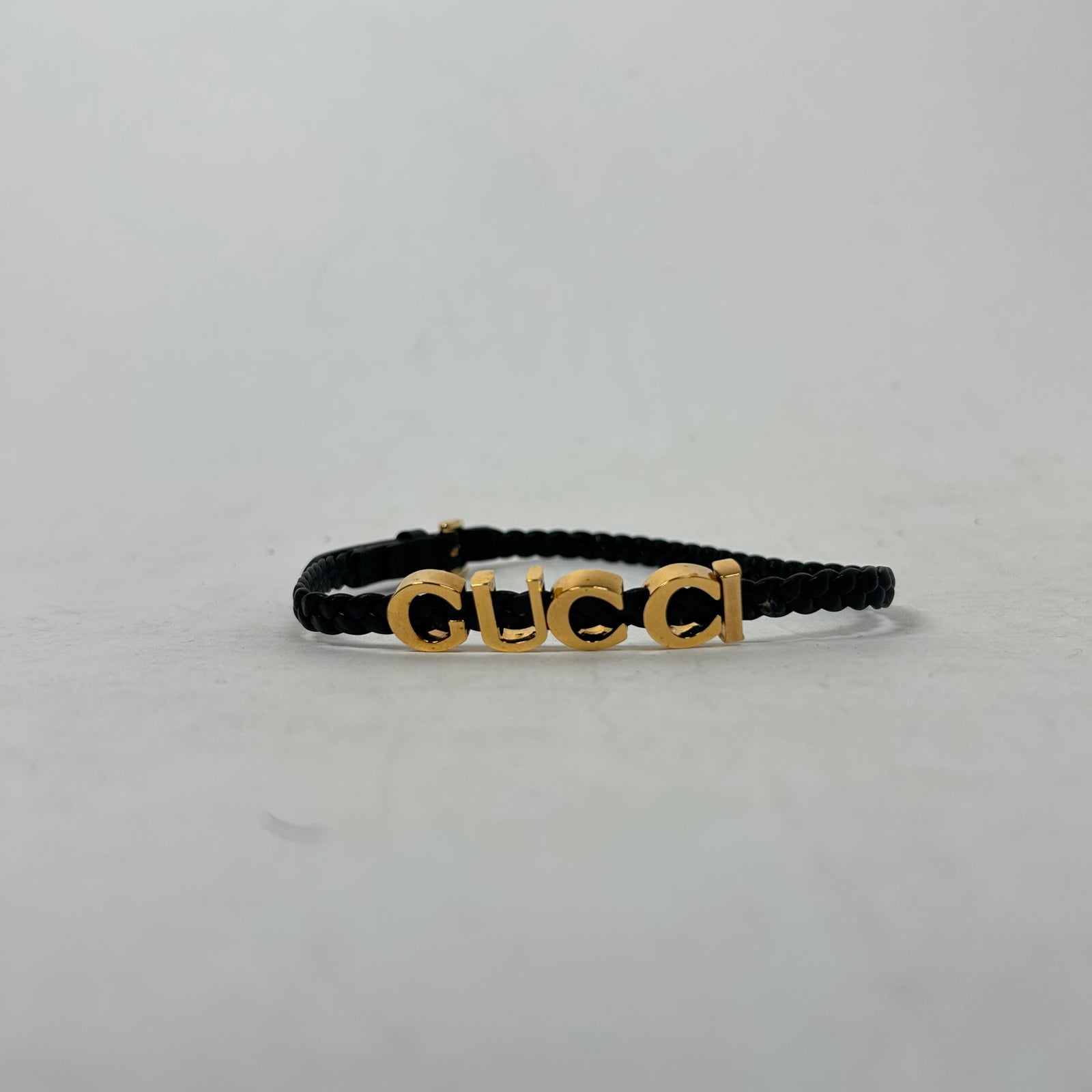 Gucci Gold/Black Beaded GG Choker