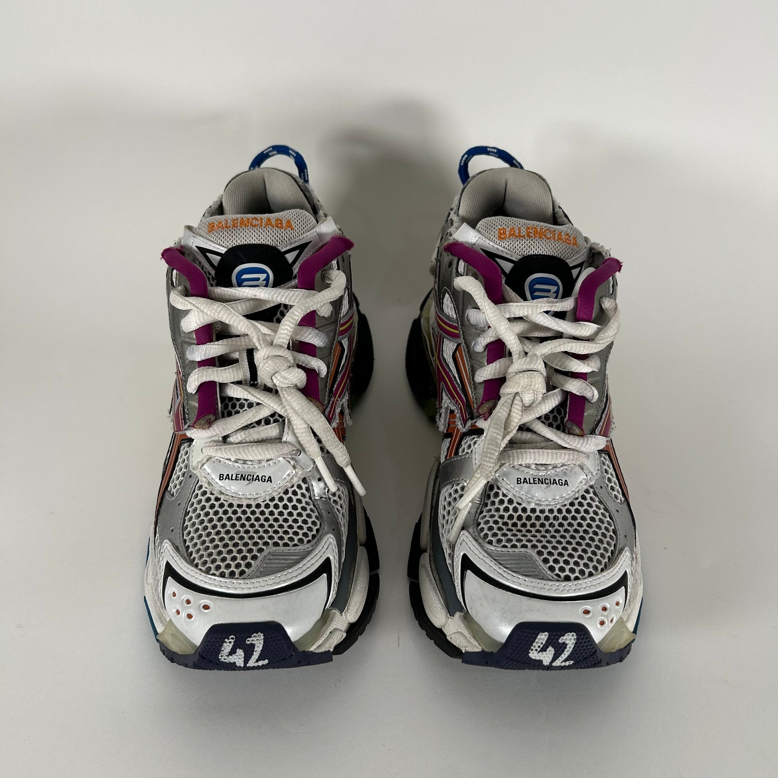 Balenciaga Multicolor Runners Size 42