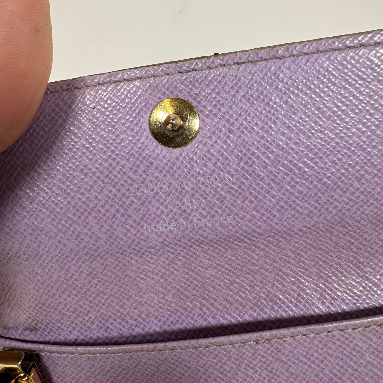 Louis Vuitton Black Monogram Multicolor Key Holder