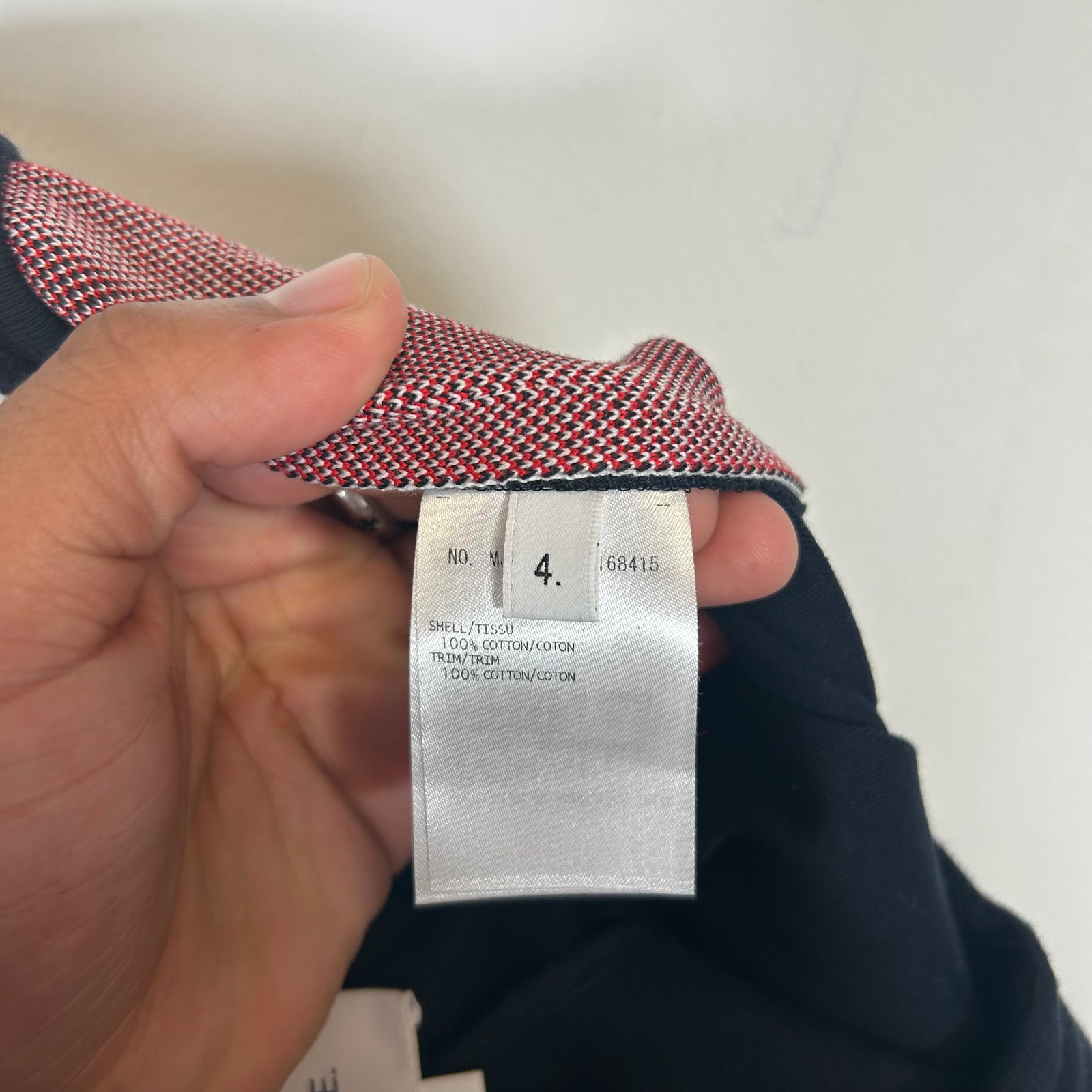 Thom Browne Navy Striped Sweatpants Size 4