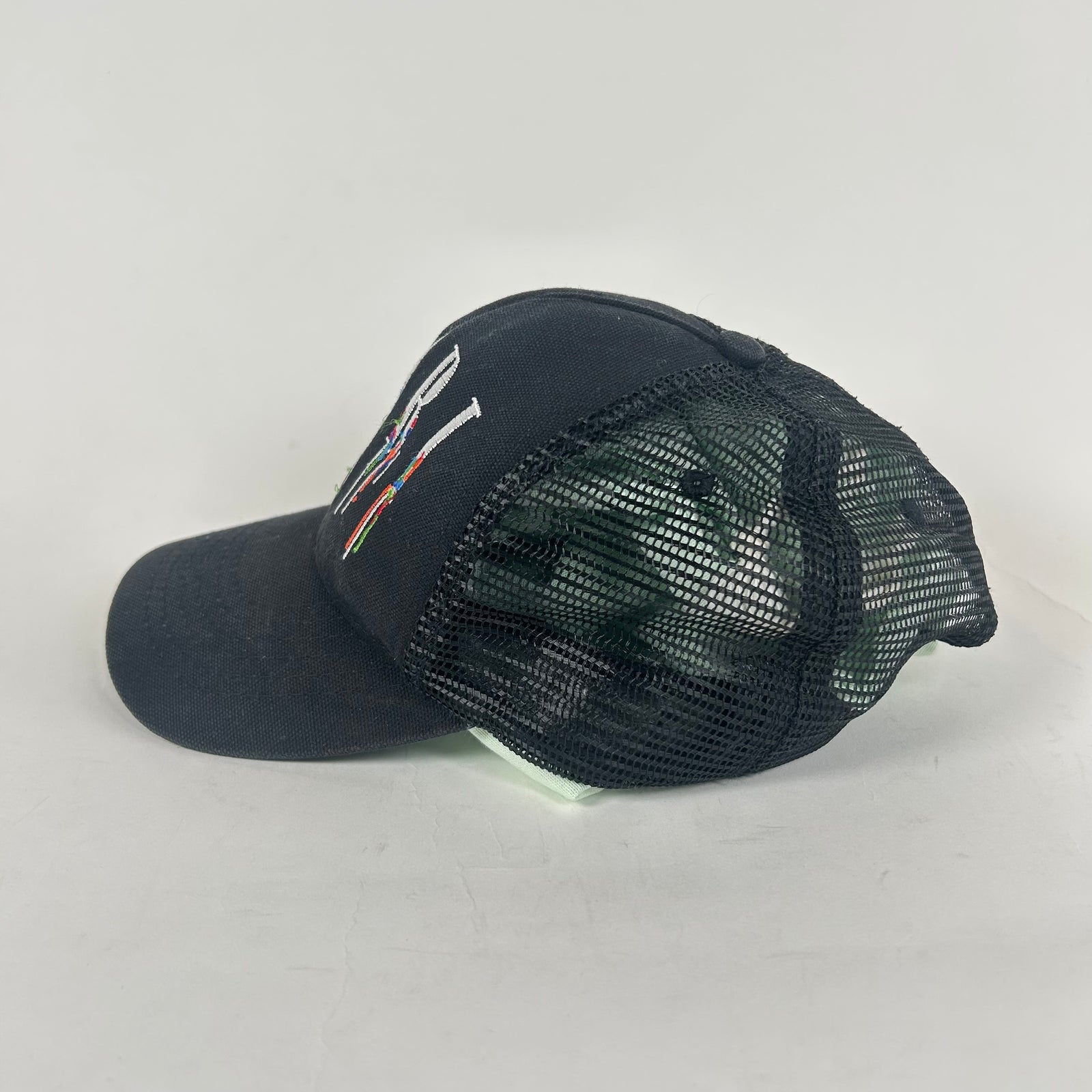 Amiri Paint Drip Logo Black Hat