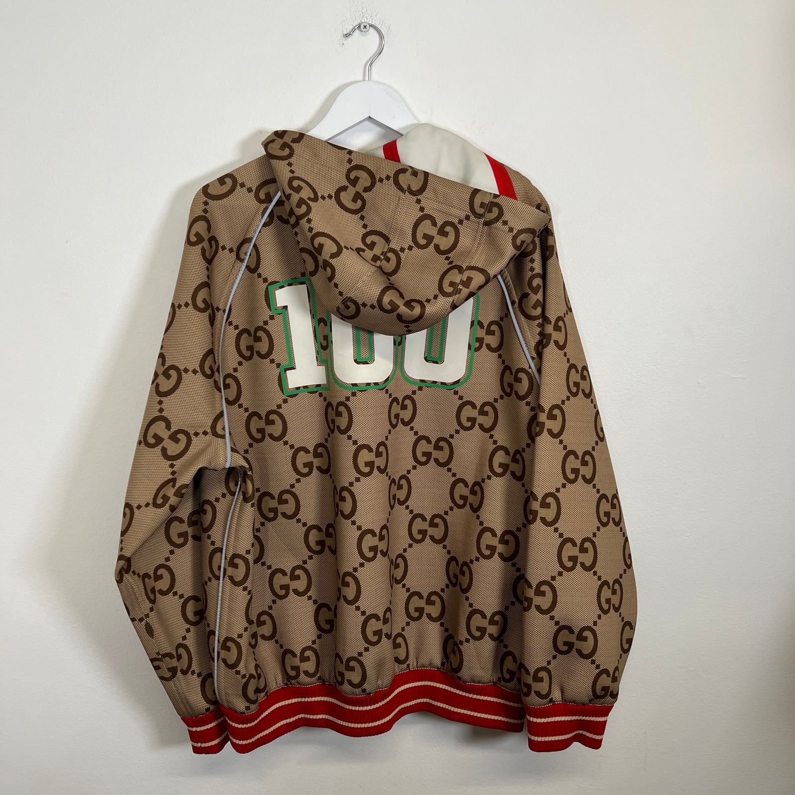 Gucci 100 GG Neoprene Graphic Jacket Size L