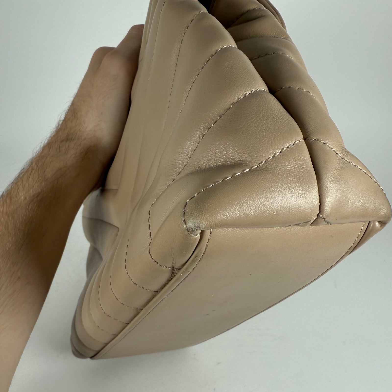 Saint Laurent LouLou Matelasse Chevron Shoulder Bag