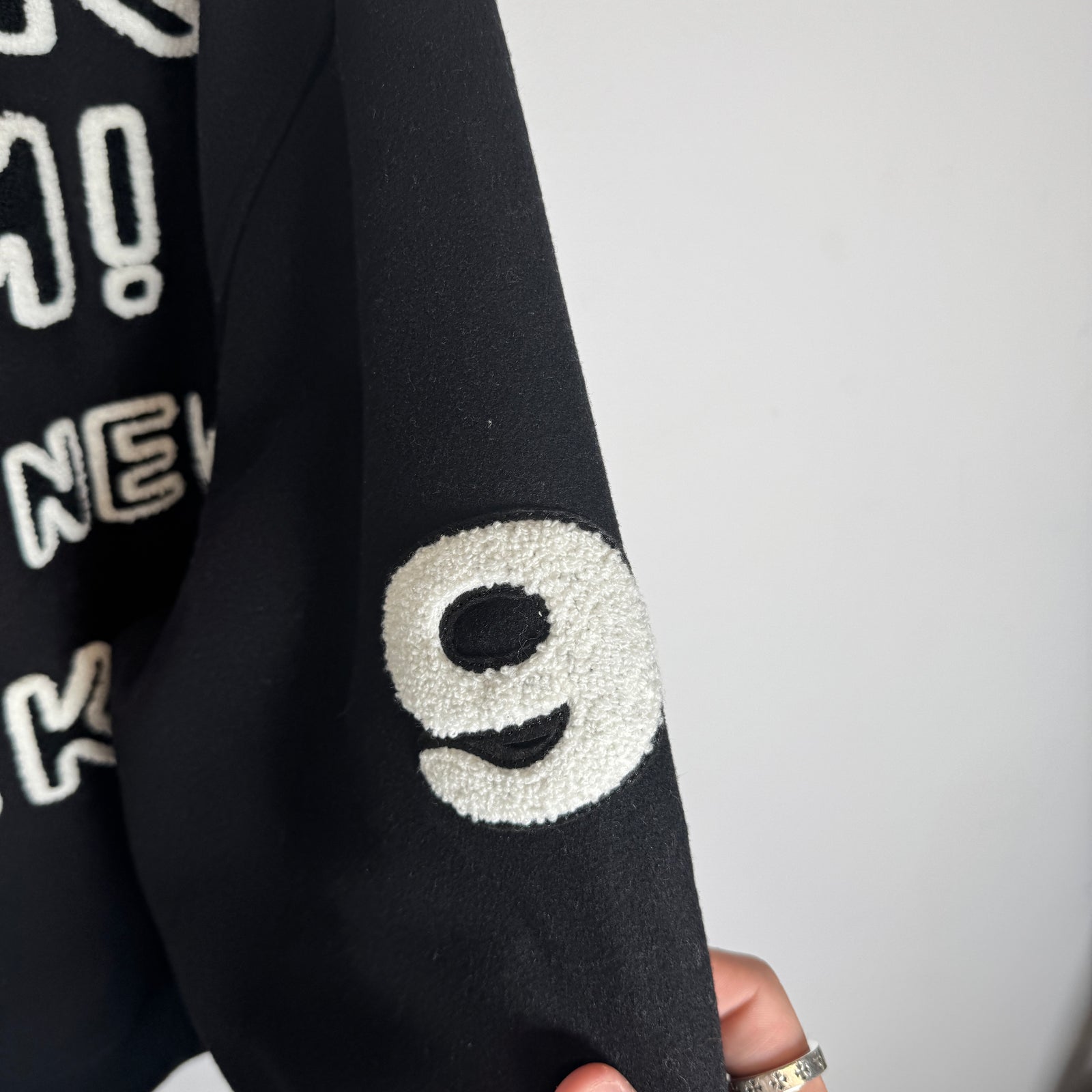 Supreme x CPFM Black Tourist Varsity Jacket Size M