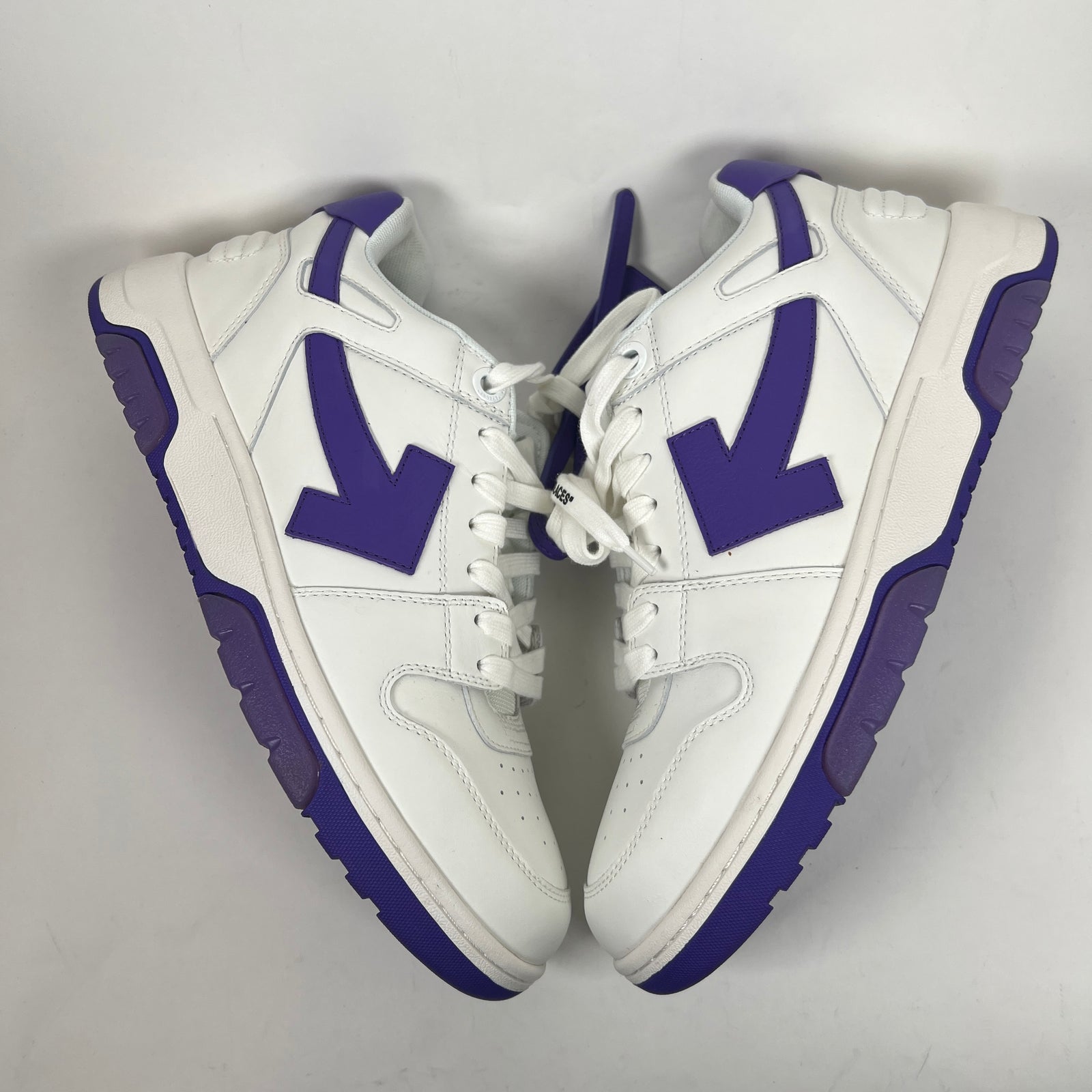 Off-White Purple Out Of Office Sneaker Size 42