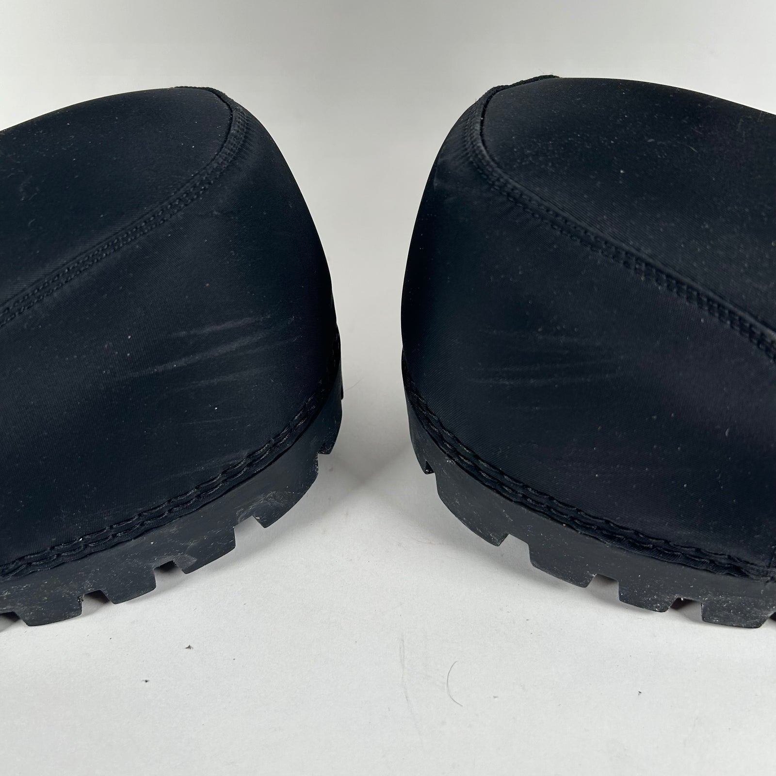 Balenciaga Black Nylon Alaska Ski Boots Size 41/42