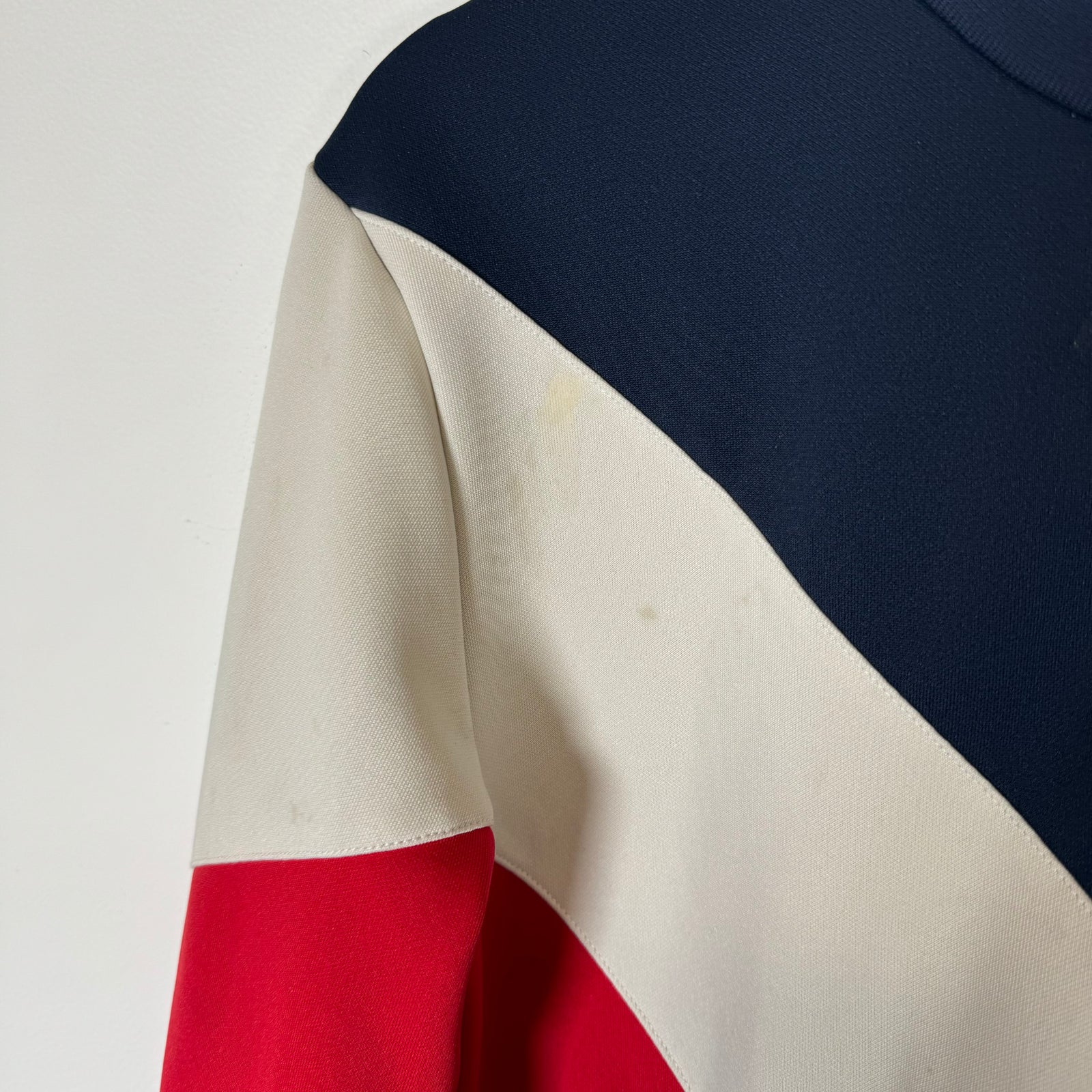 Palm Angels Navy/Red Paneled Track Jacket Size S